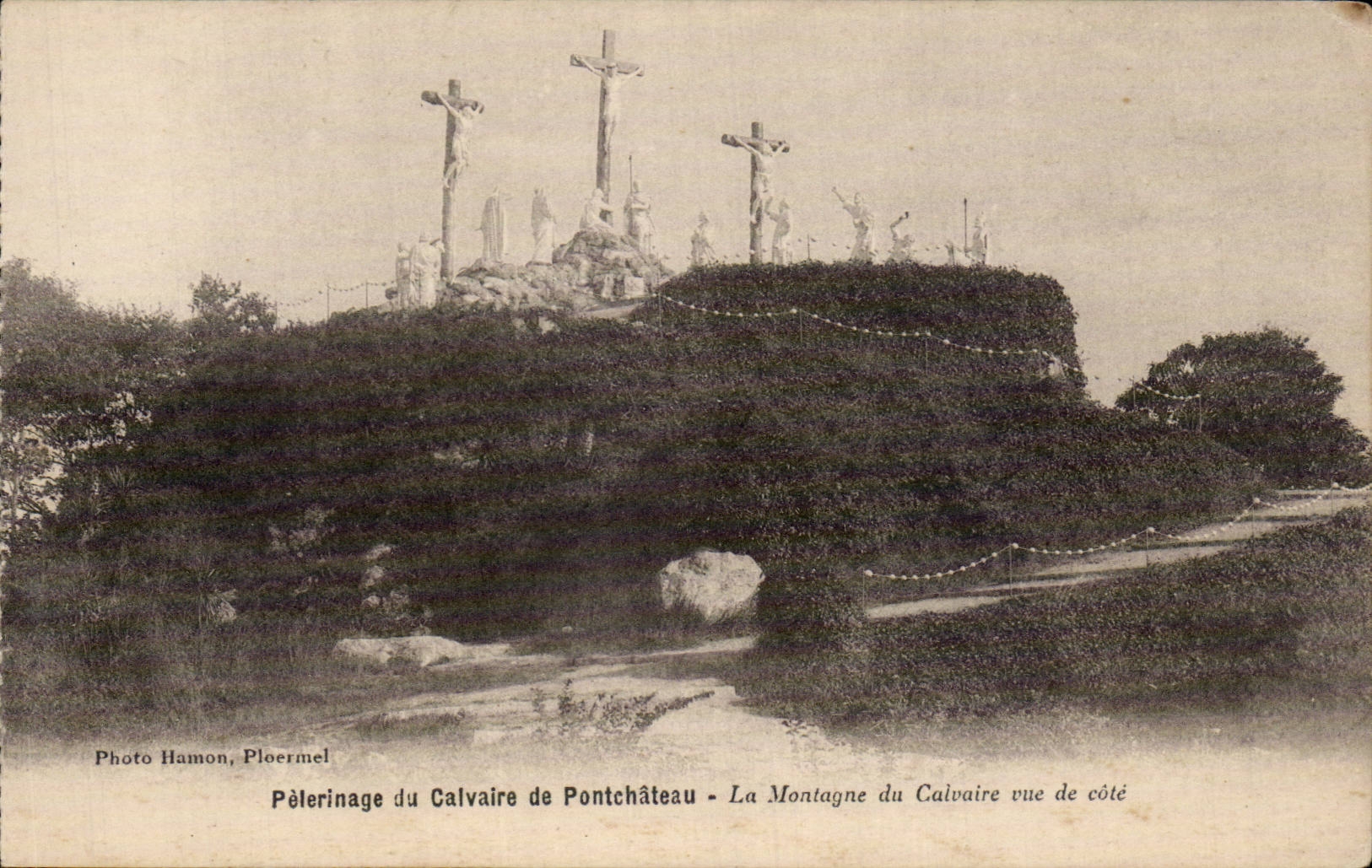 CPA Pilgrimage of the martyrdom of Pontchateau the mountain of the martyrdom seen of dimension