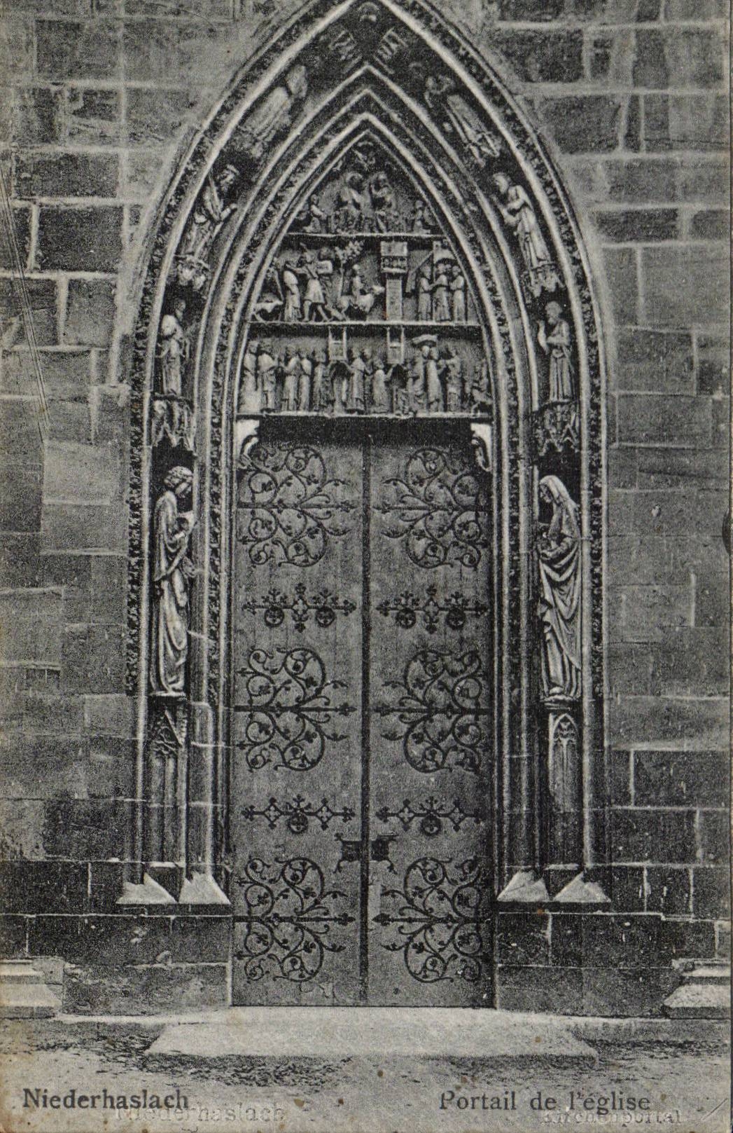 CPA Niederhalasch Gate of the church