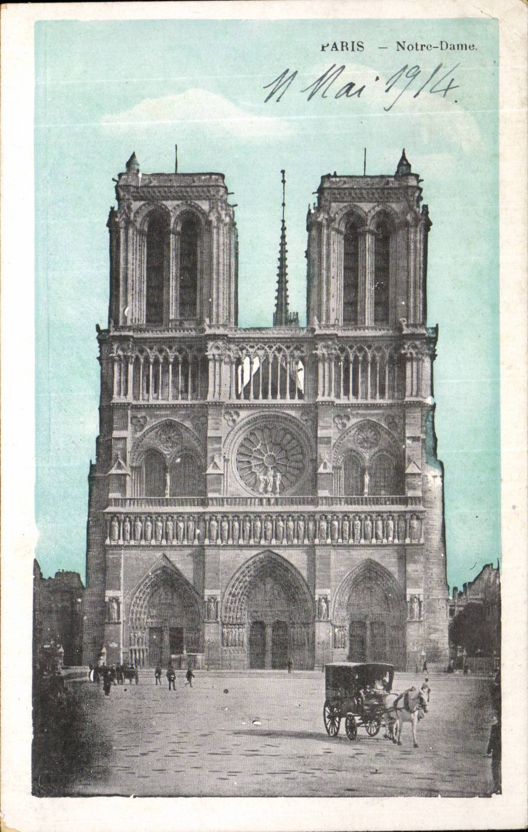 Paris CPA Notre DAme
