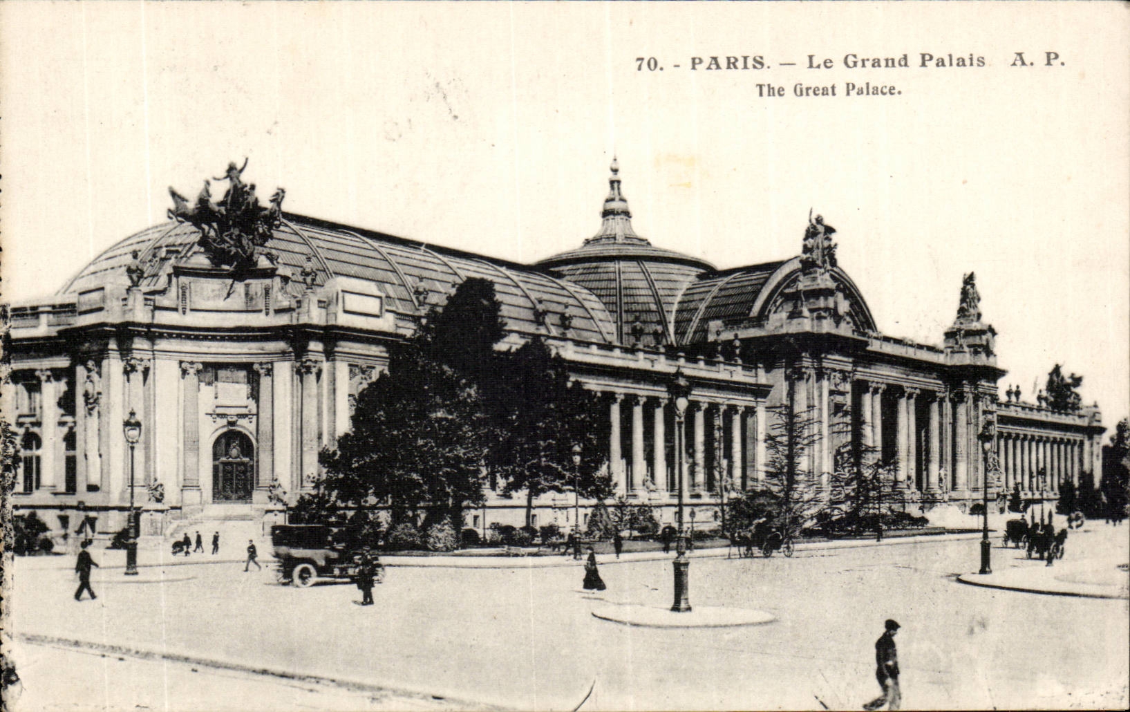 Paris CPA das Grand Palais ist