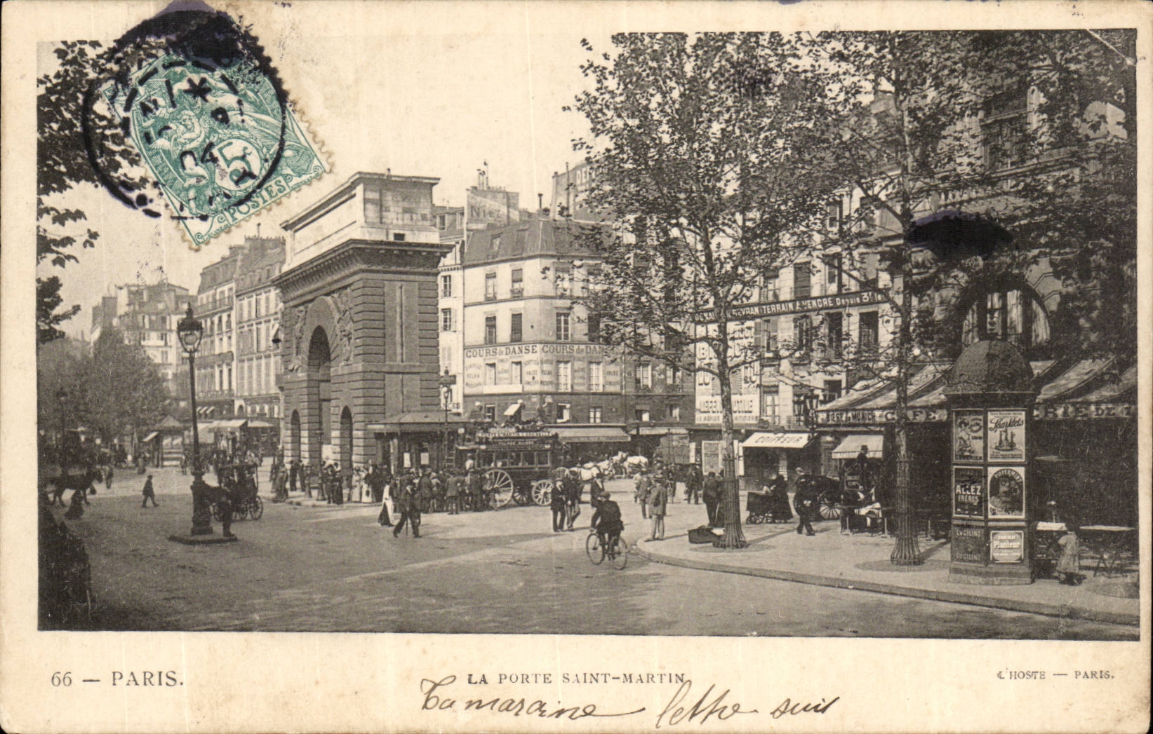 Paris CPA die Tur Str Martin