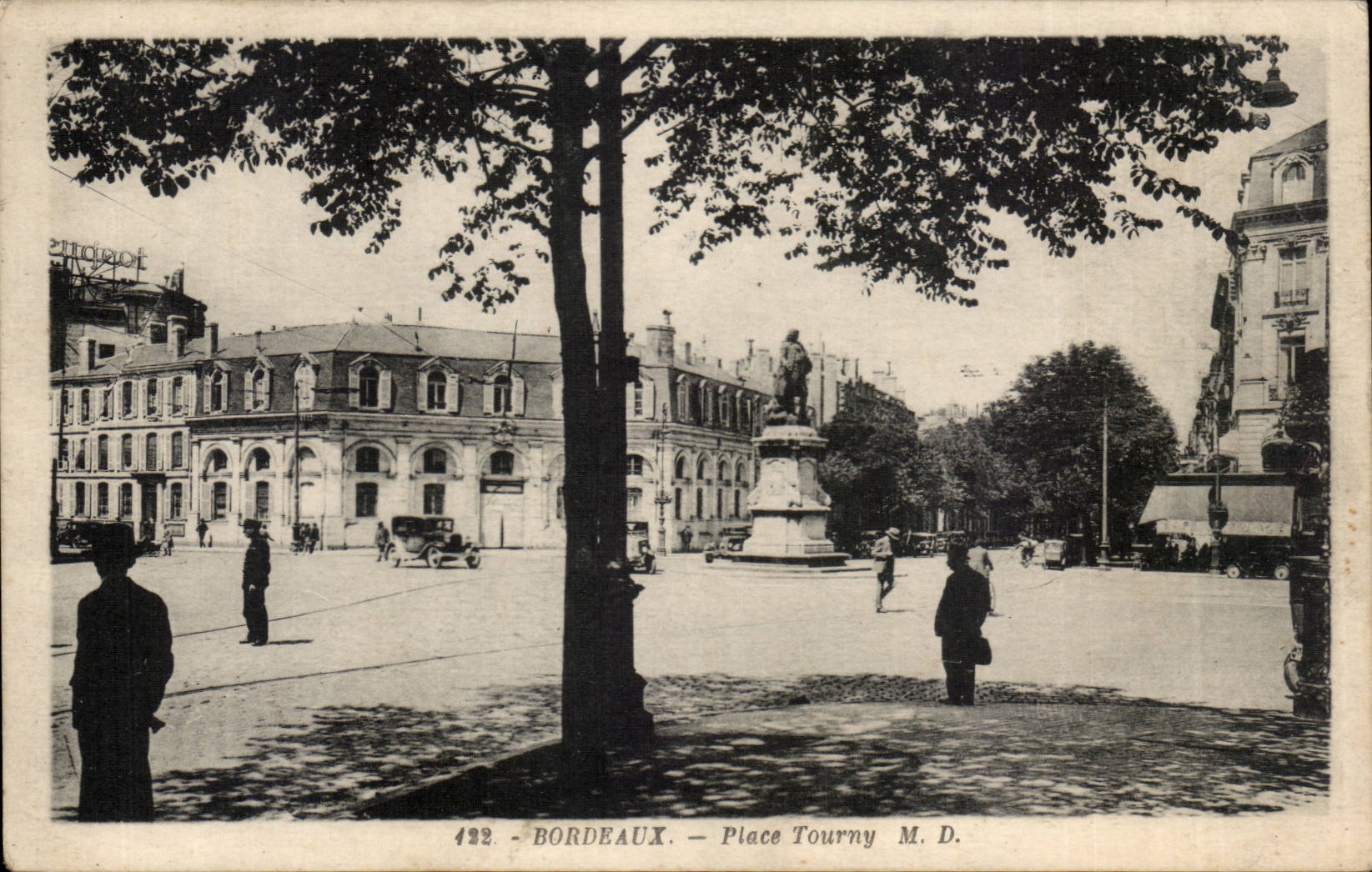 CPA Bordeaux Places Tourny