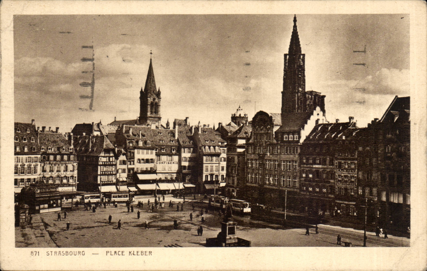 CPA Strasbourg Places kleber