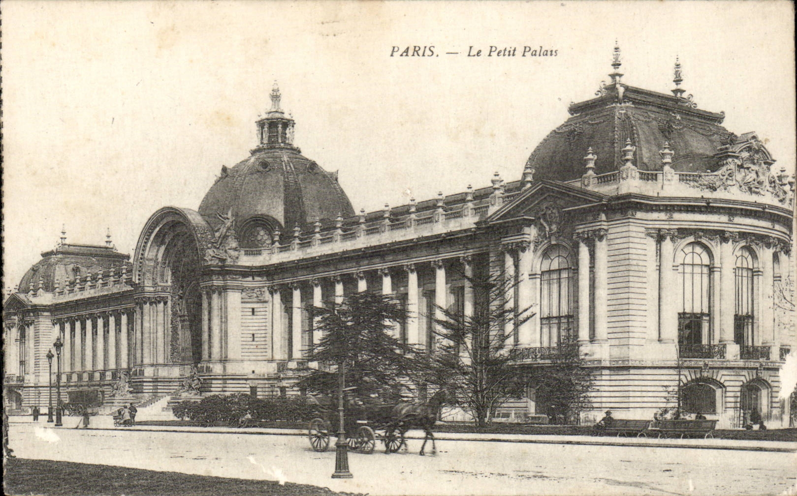 Paris CPA der kleine Palast