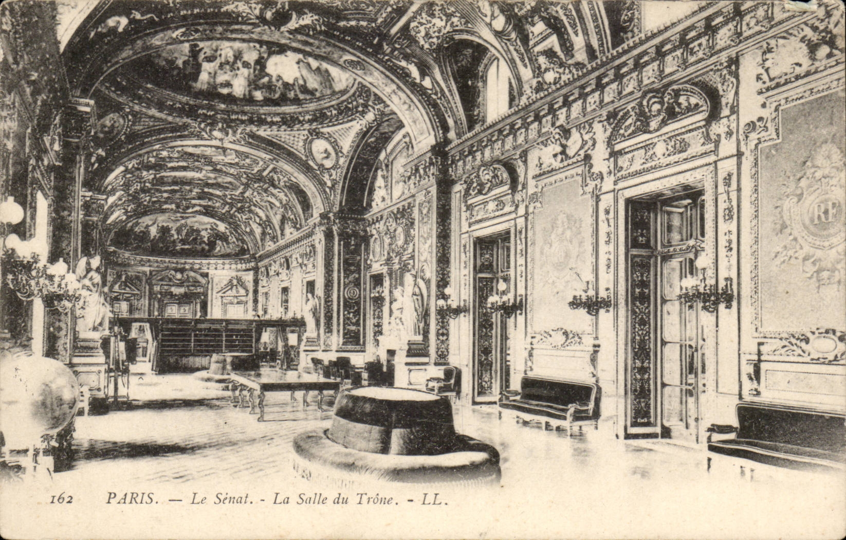 Paris CPA the Senate the throne room