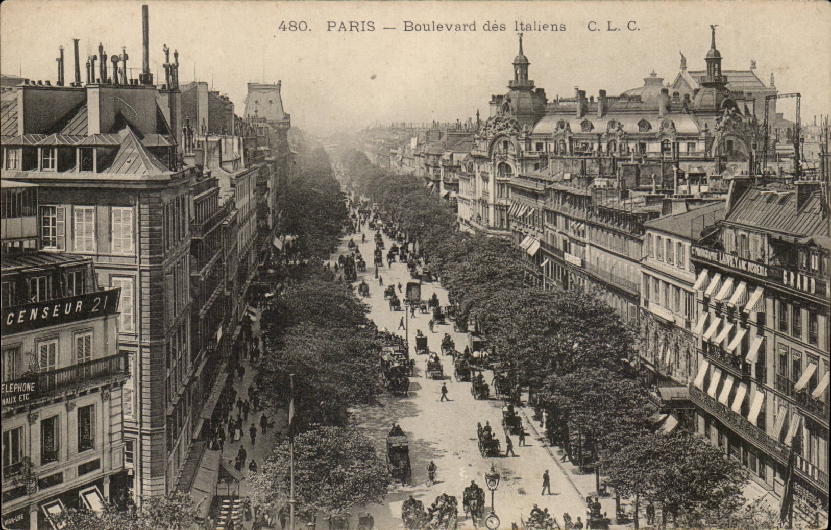 Paris CPA Boulevard des Italiens