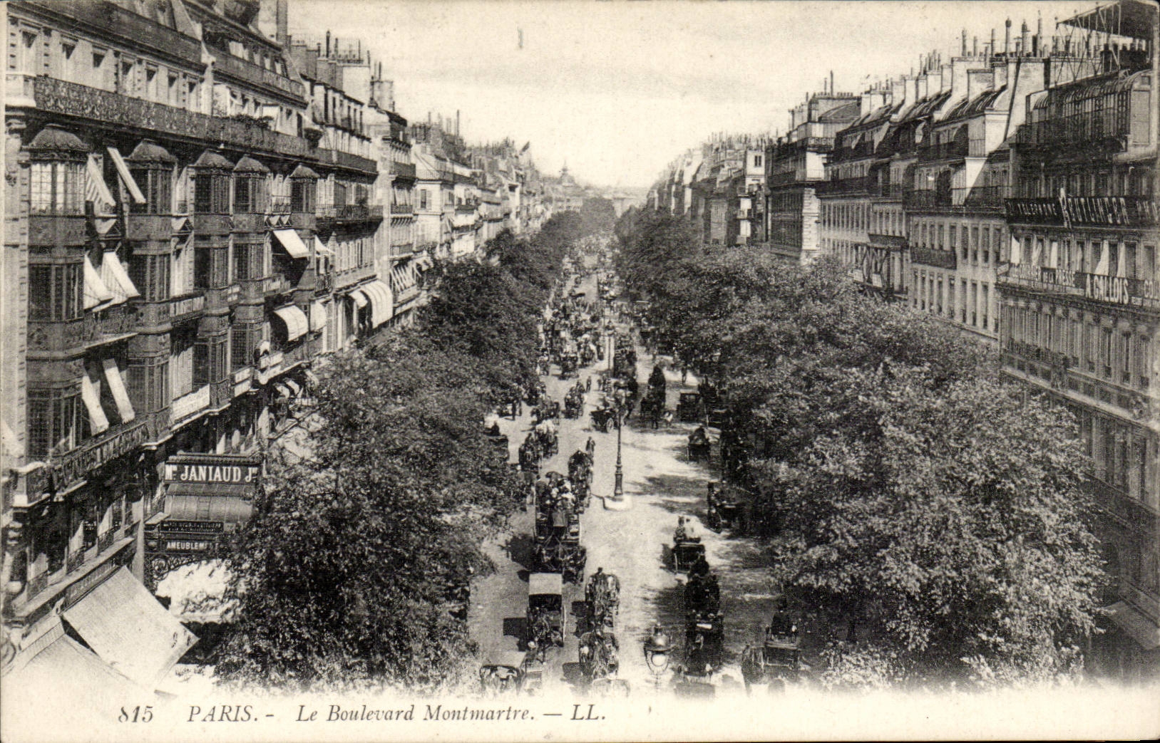 Paris CPA Boulevard Montmartre