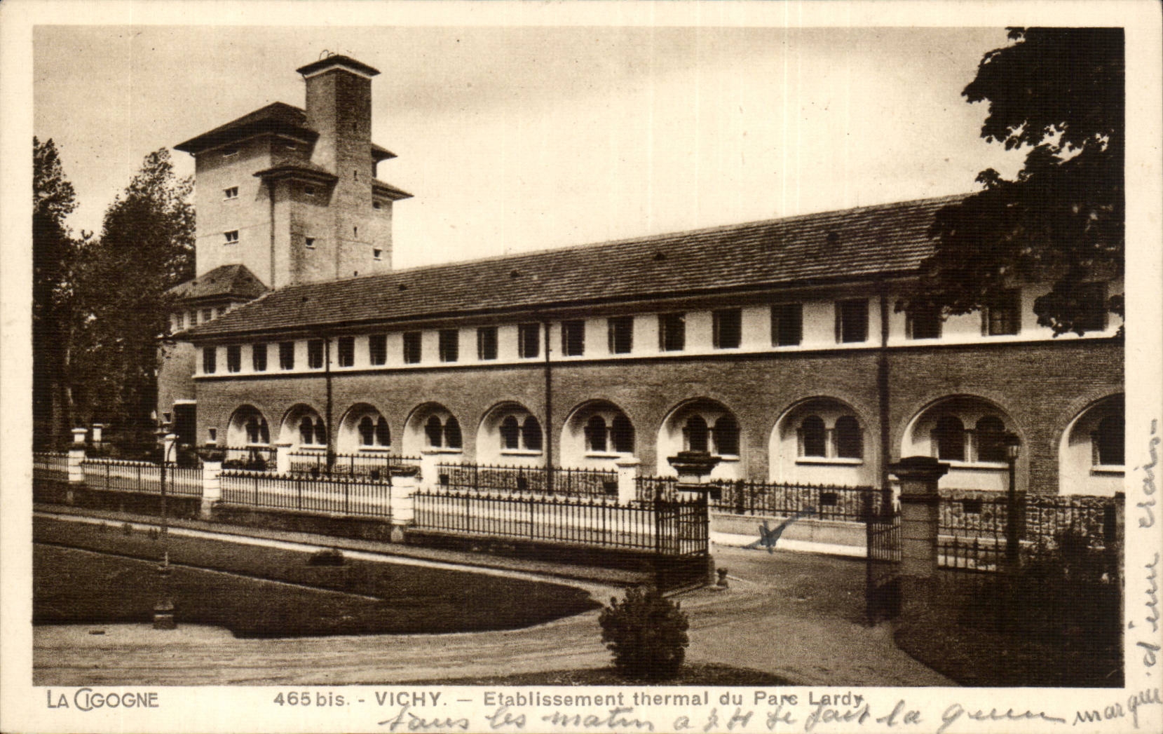 CPA Vichy Hydropathic establishment of the CAP Lardy
