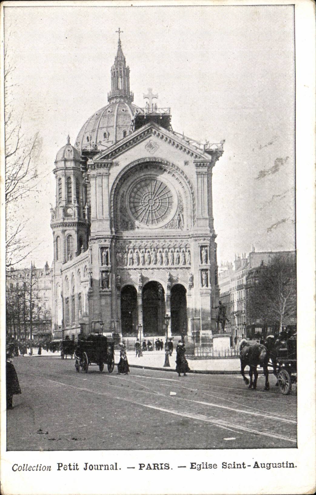 CPA Paris Kirche-Str Augustin