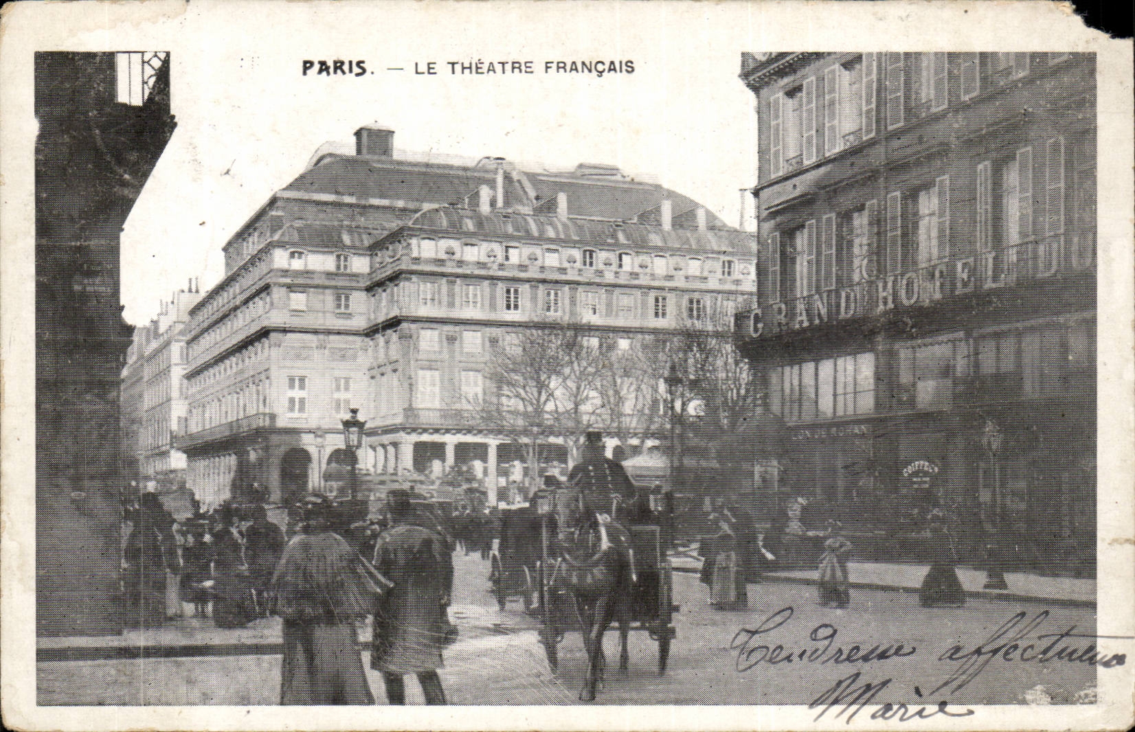 CPA Paris Le theatre francais
