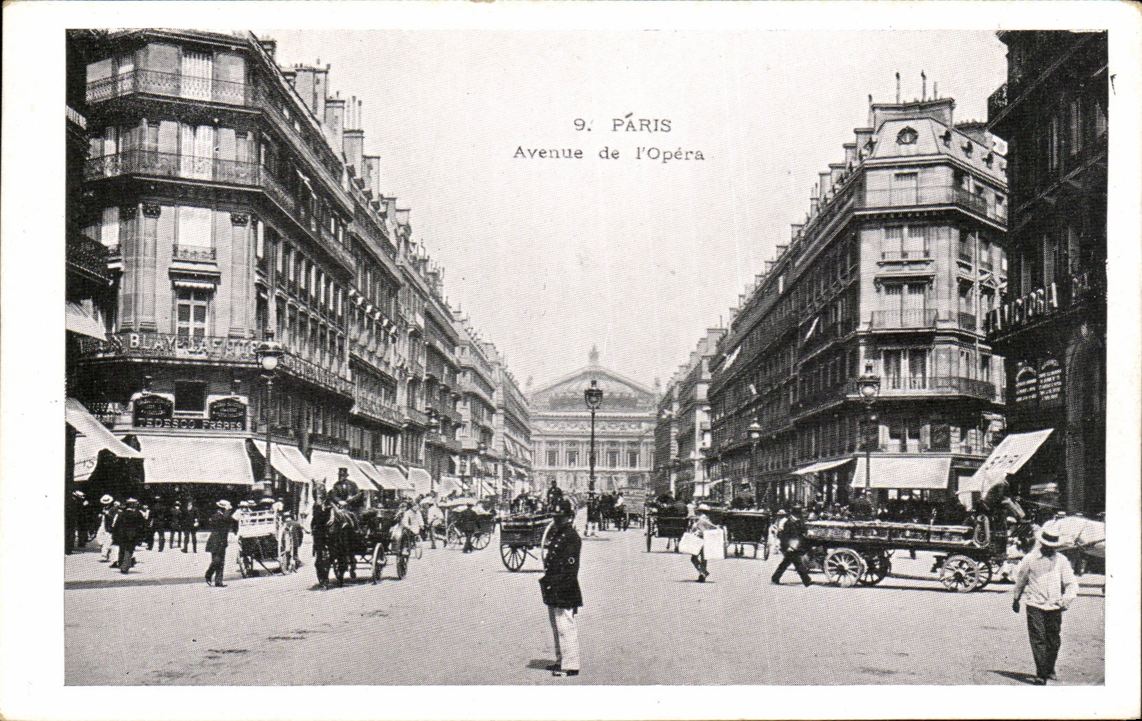 CPA Paris Avenue of the Opera