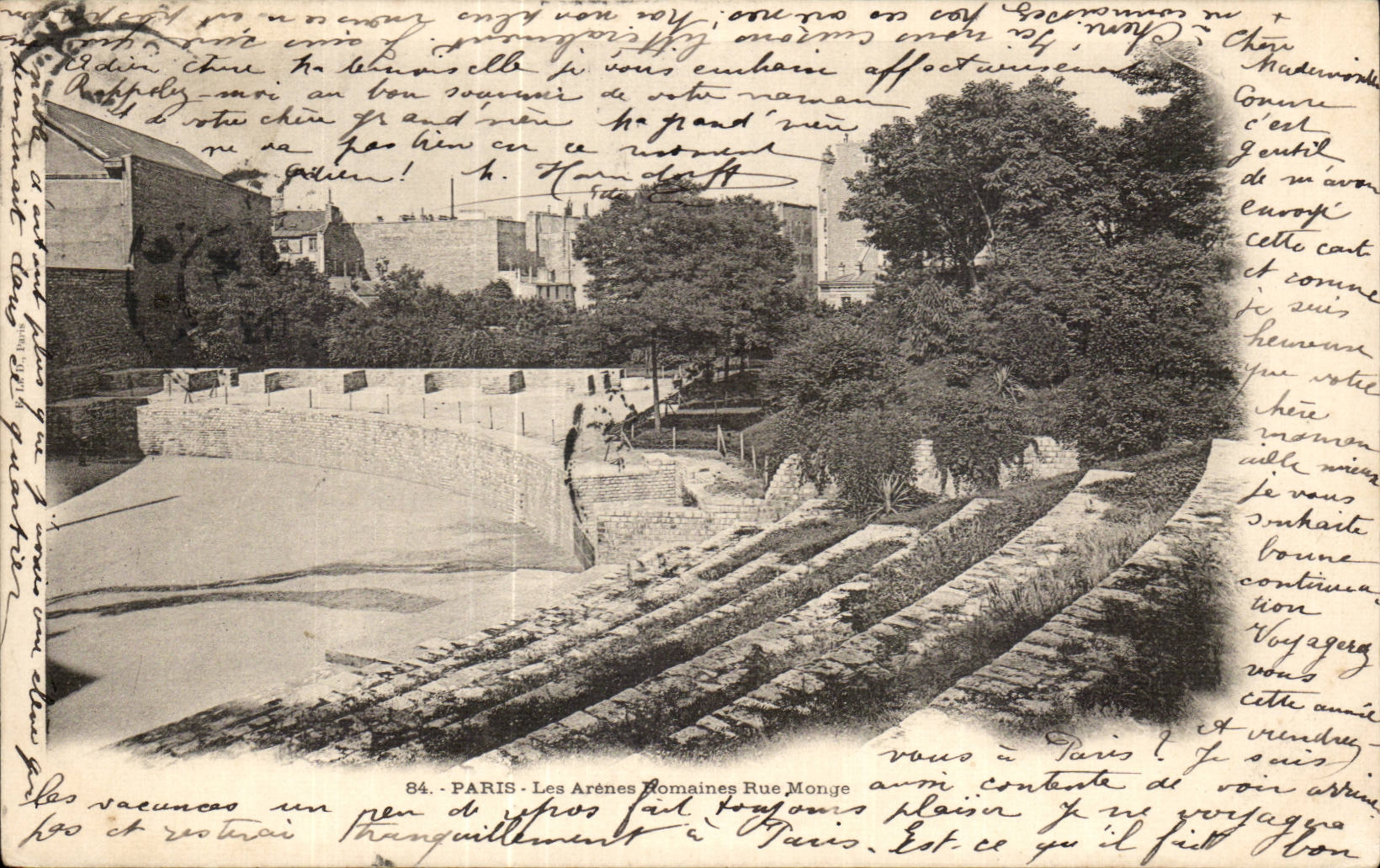 CPA Paris the arena Romans Street Monge