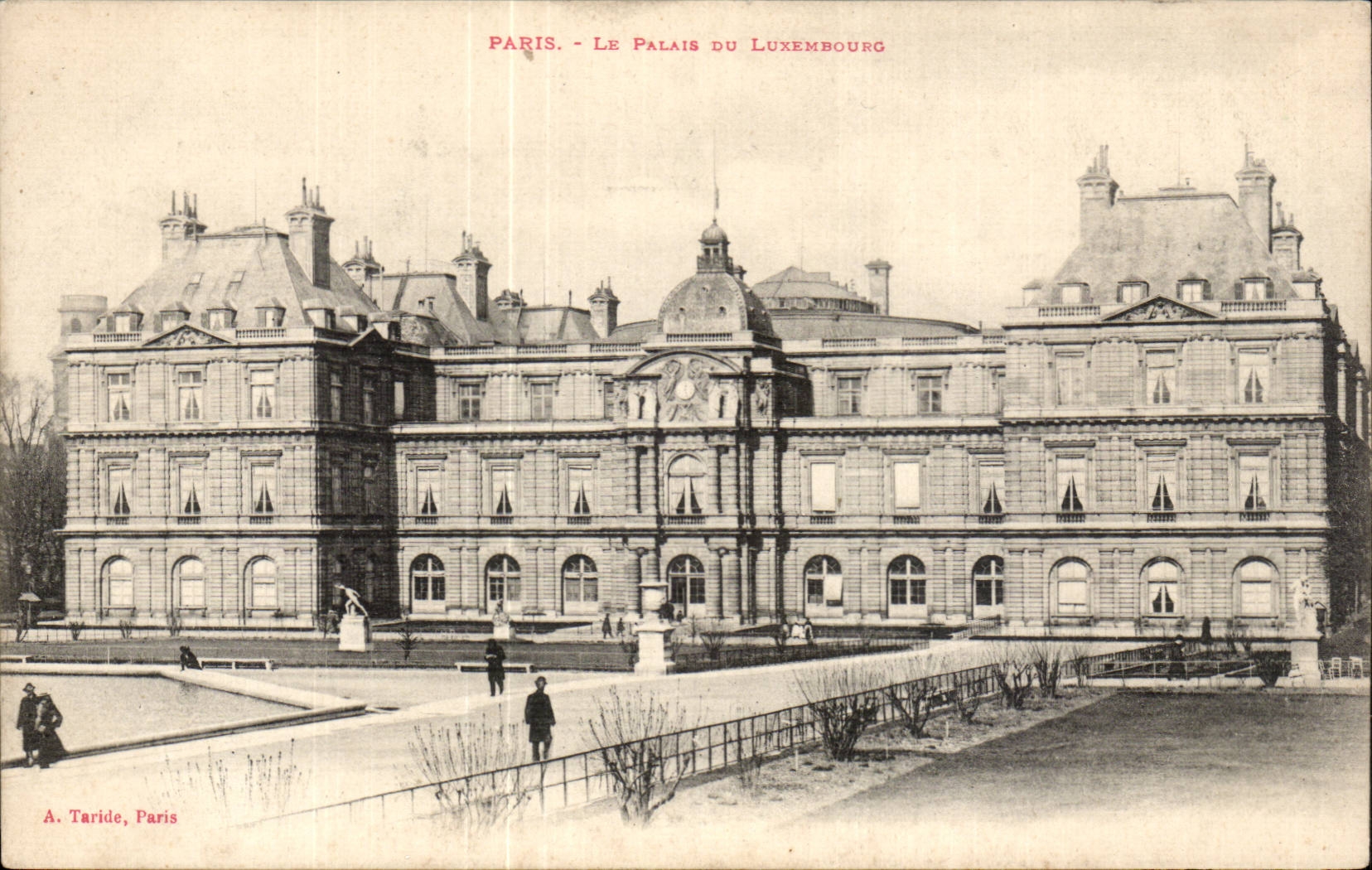 CPA Paris Palate of Luxembourg