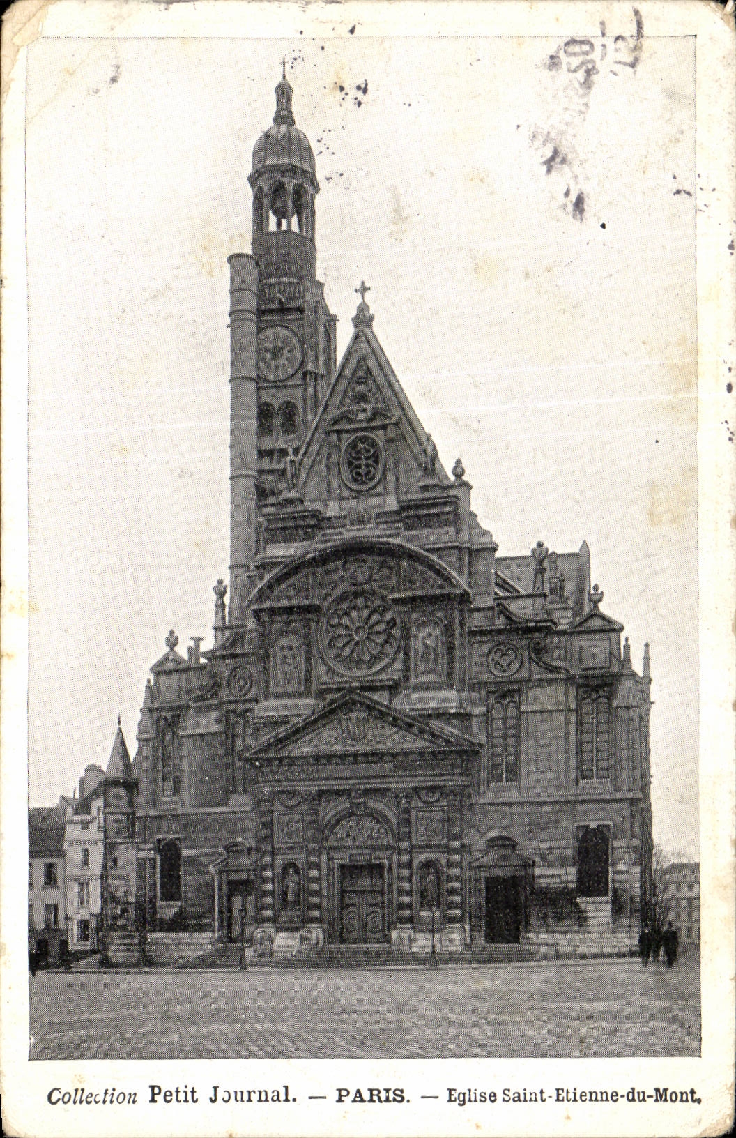 CPA Paris Church Saint Etienne of the Mount