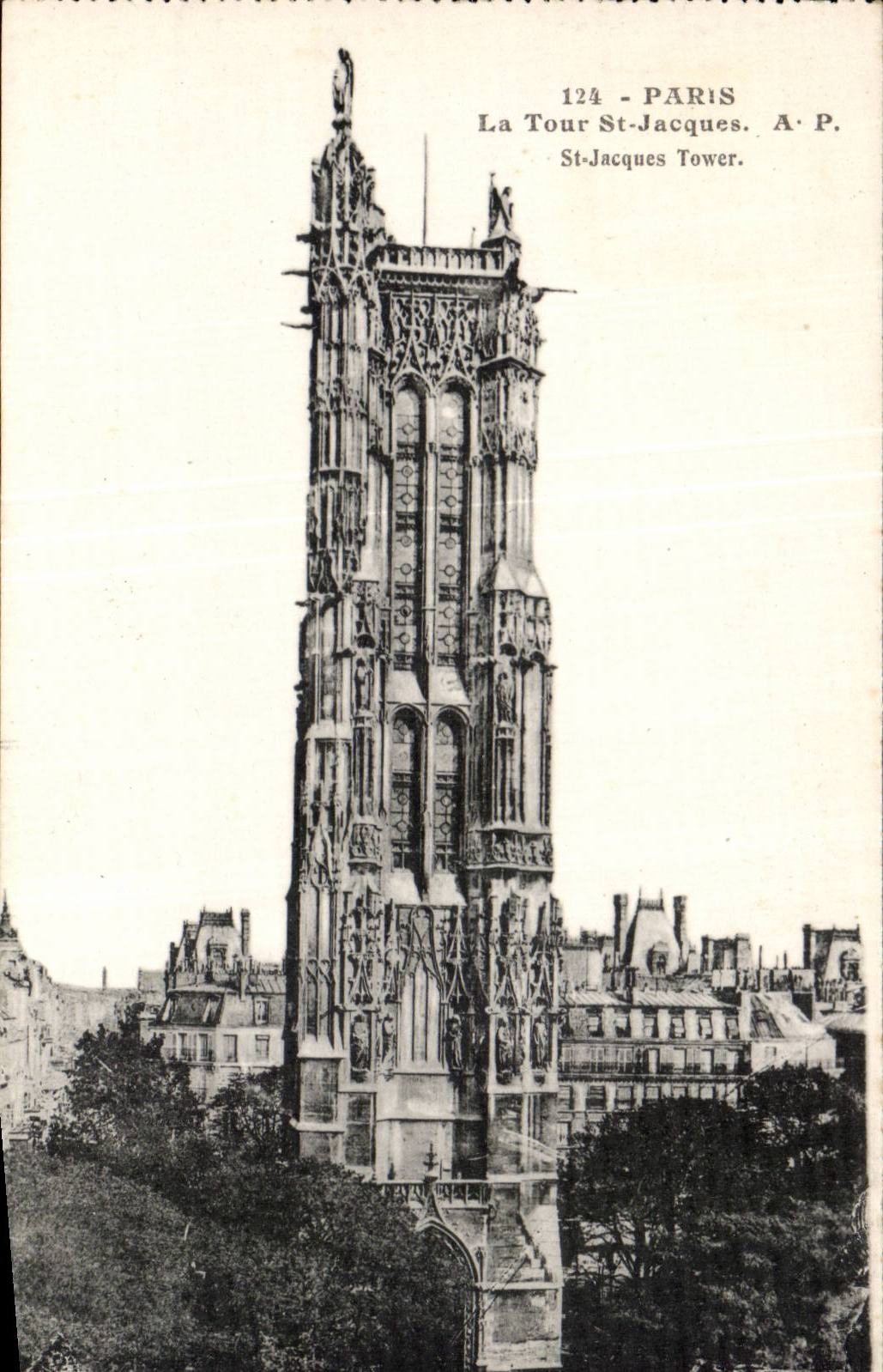 CPA Paris Tour Saint Jacques