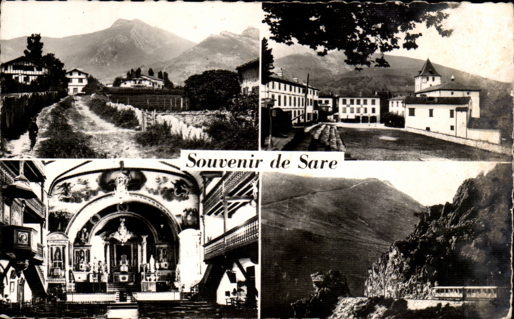 CPSM Souvenir of Sare