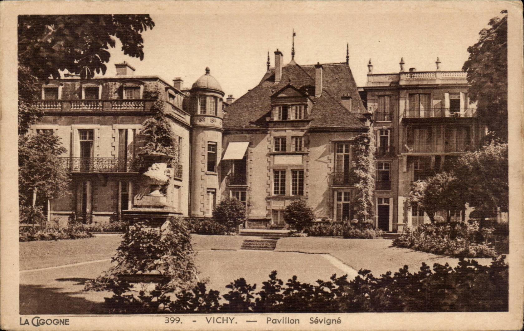CPA Vichy Sevigne Villa
