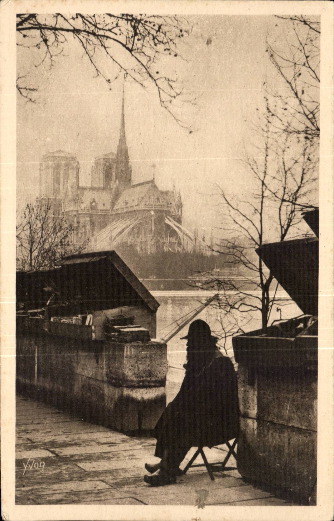 CPA Paris L'ancetre des bouquinistes