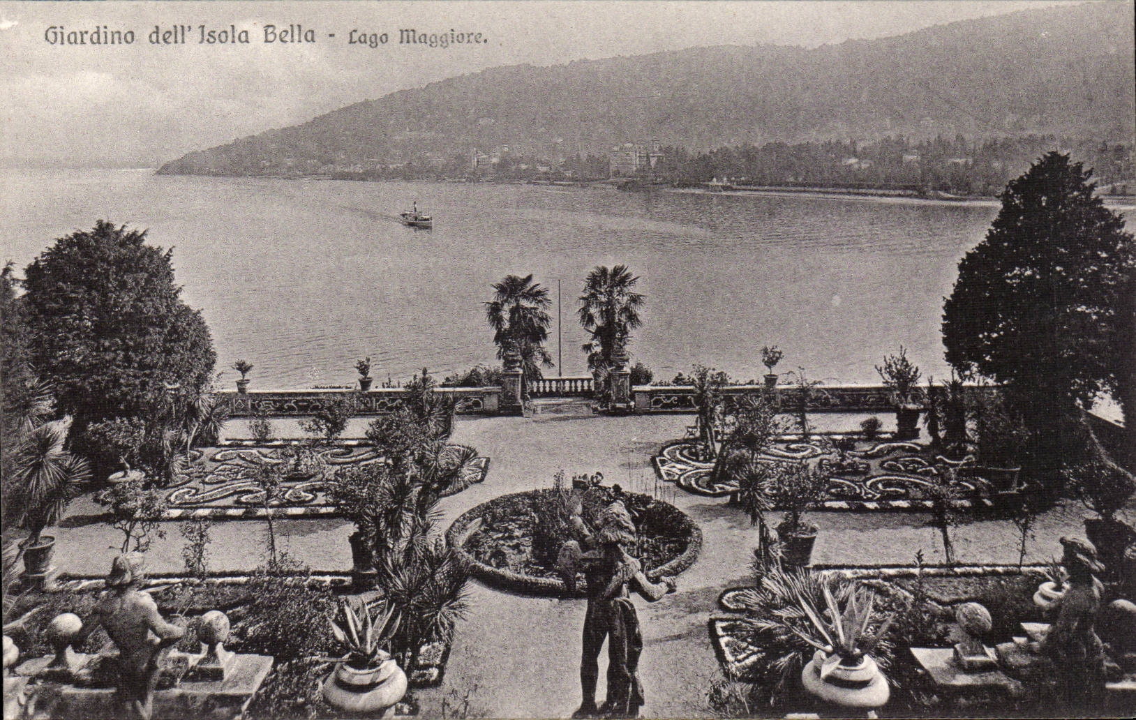 CPA Italien Italien Lago Maggiore Giardino dell Isola blokte