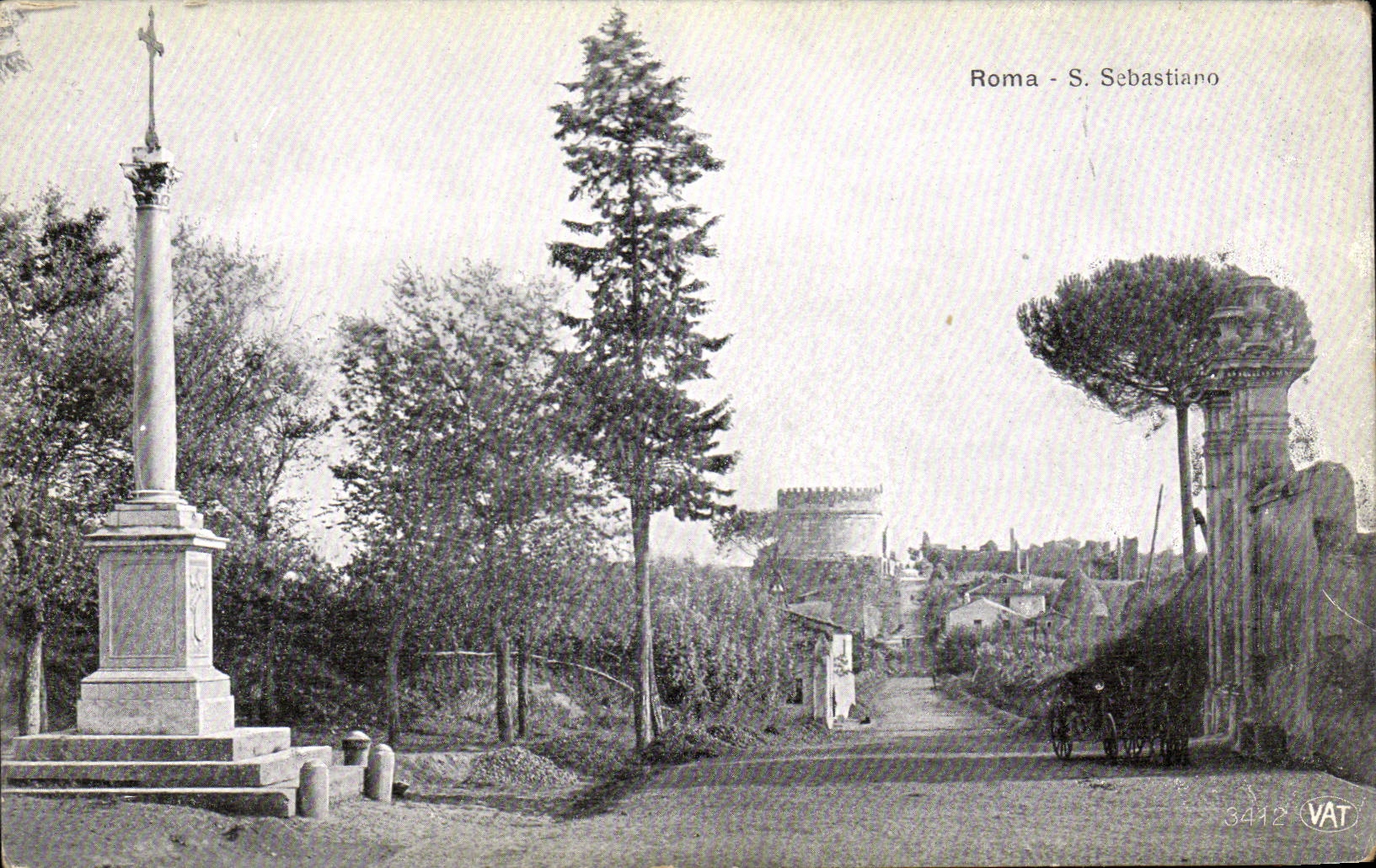 CPA Italy Italy Roma S Sebastiano