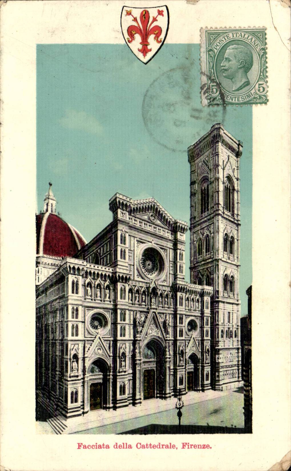 CPA Italien Italien Facciata uber cattedrale Firenze hinaus