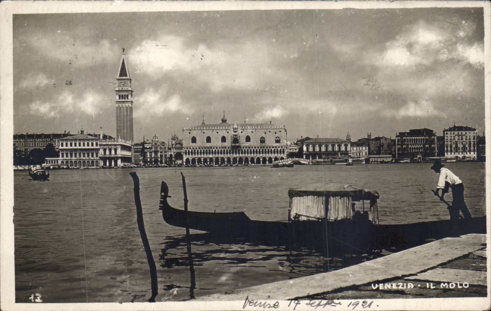 CPA Italy Italy Venezia It Molo