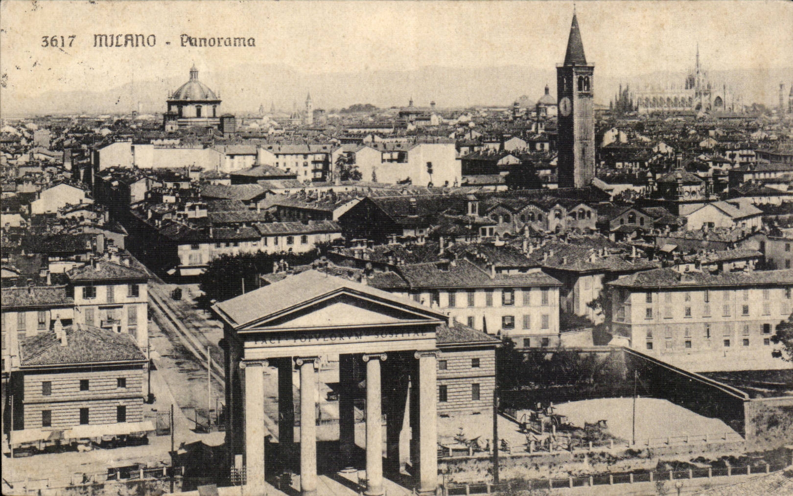 CPA Italy Italy Milano Panorama