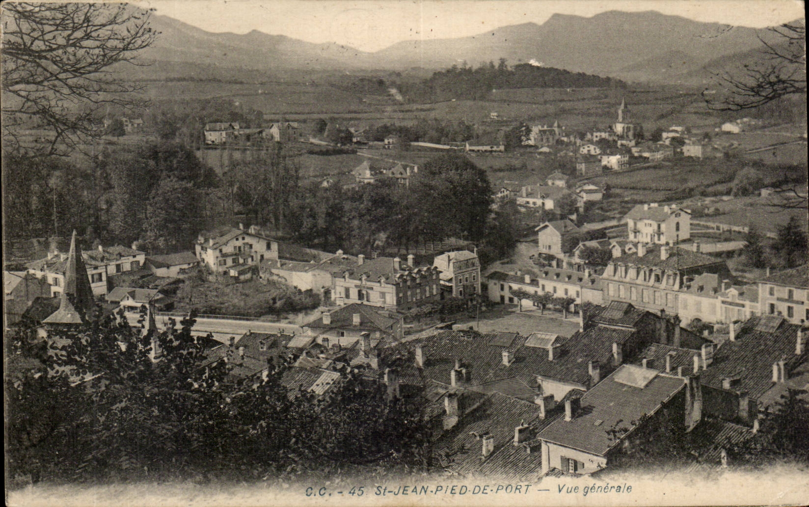 CPA Saint Jean foot of Port View