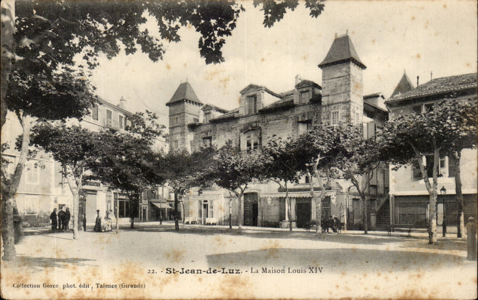 CPA Saint Jean de Luz La maison Louis XIV