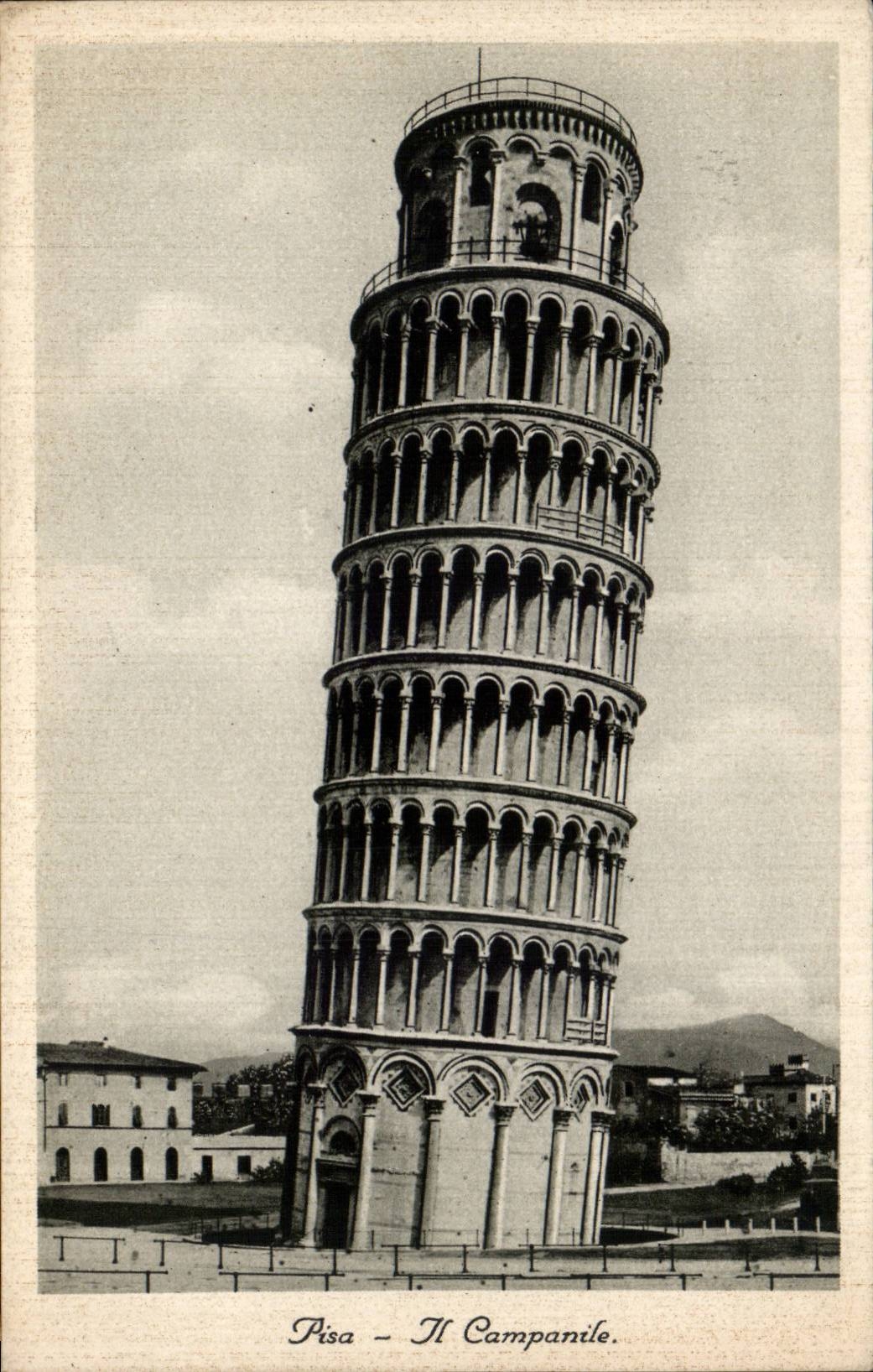 CPA Italy italia Rammed It bell-tower