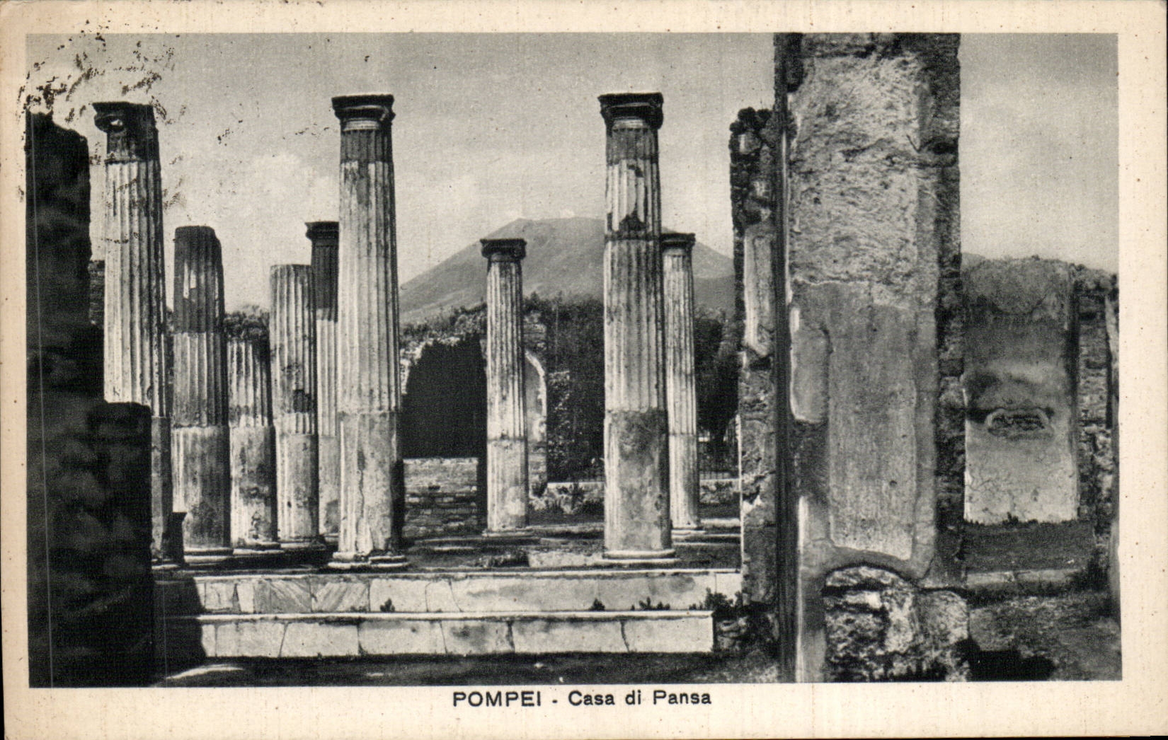 CPA Italy italia Pompei Put di Pansa