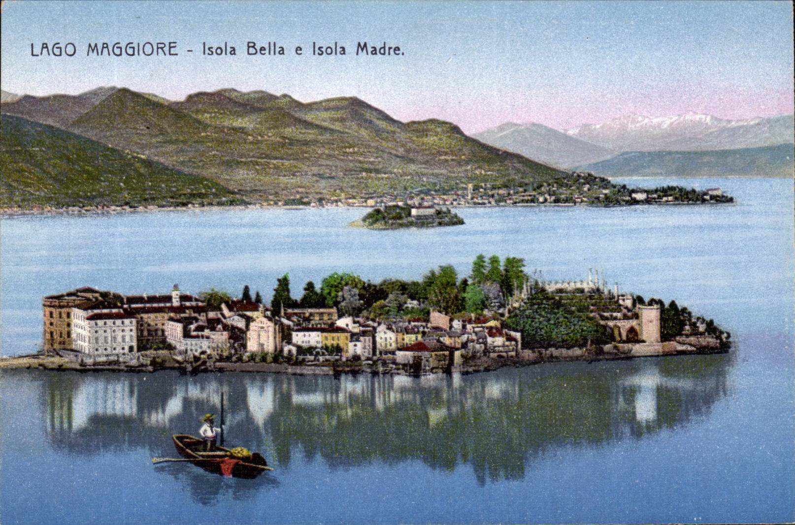 CPA Italien Italien Lago Maggiore Isola blokte E IsolierMadre