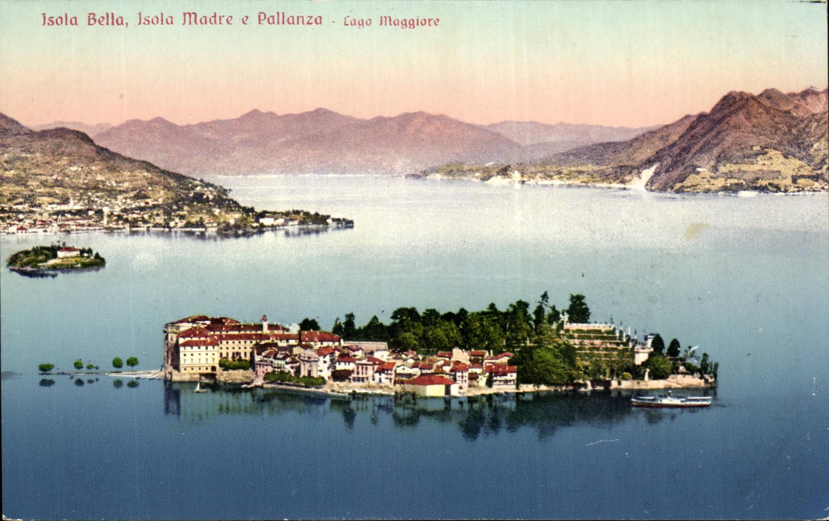 CPA Italien isoliertes Italien Veined E Pallanza Lago Maggiore