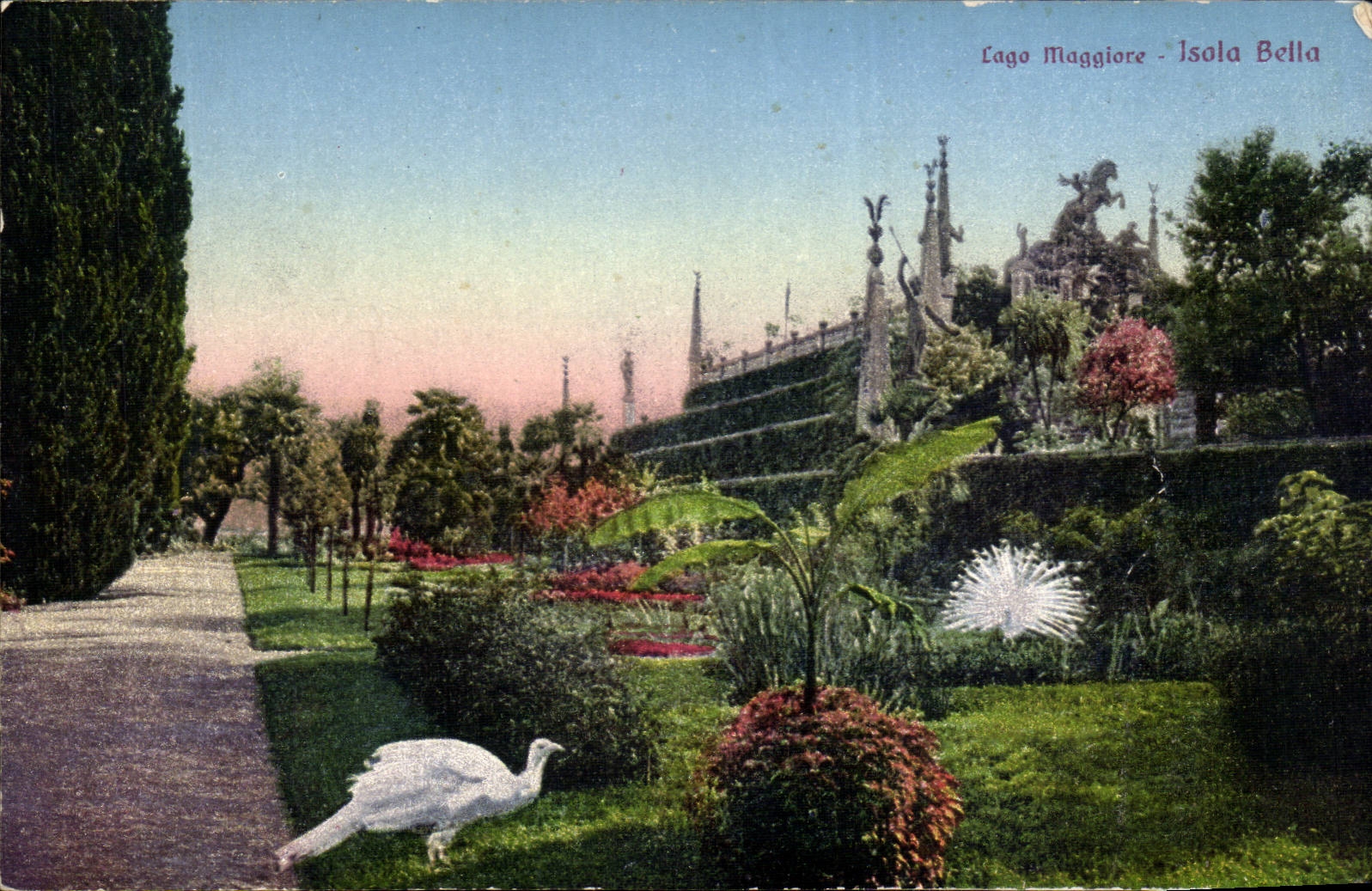 CPA Italien Italien Laggo Maggiore Isola blokte