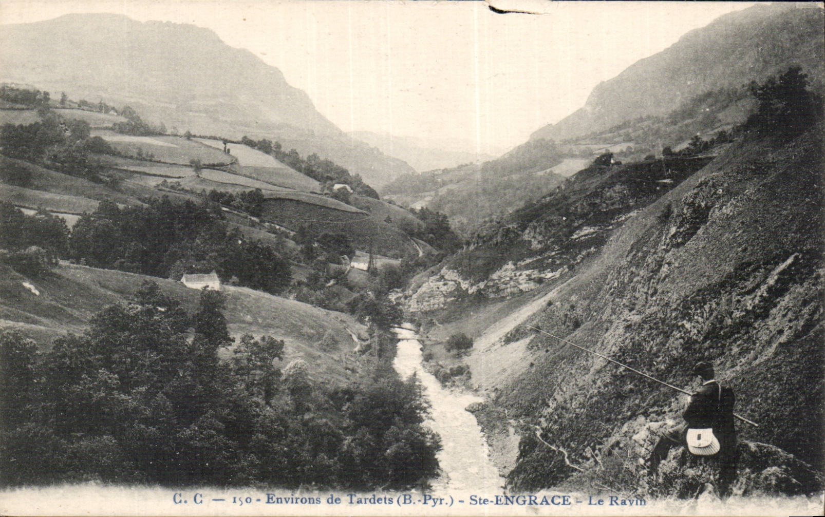 CPA Surroundings of Tardets co Engrace the sinning Ravine