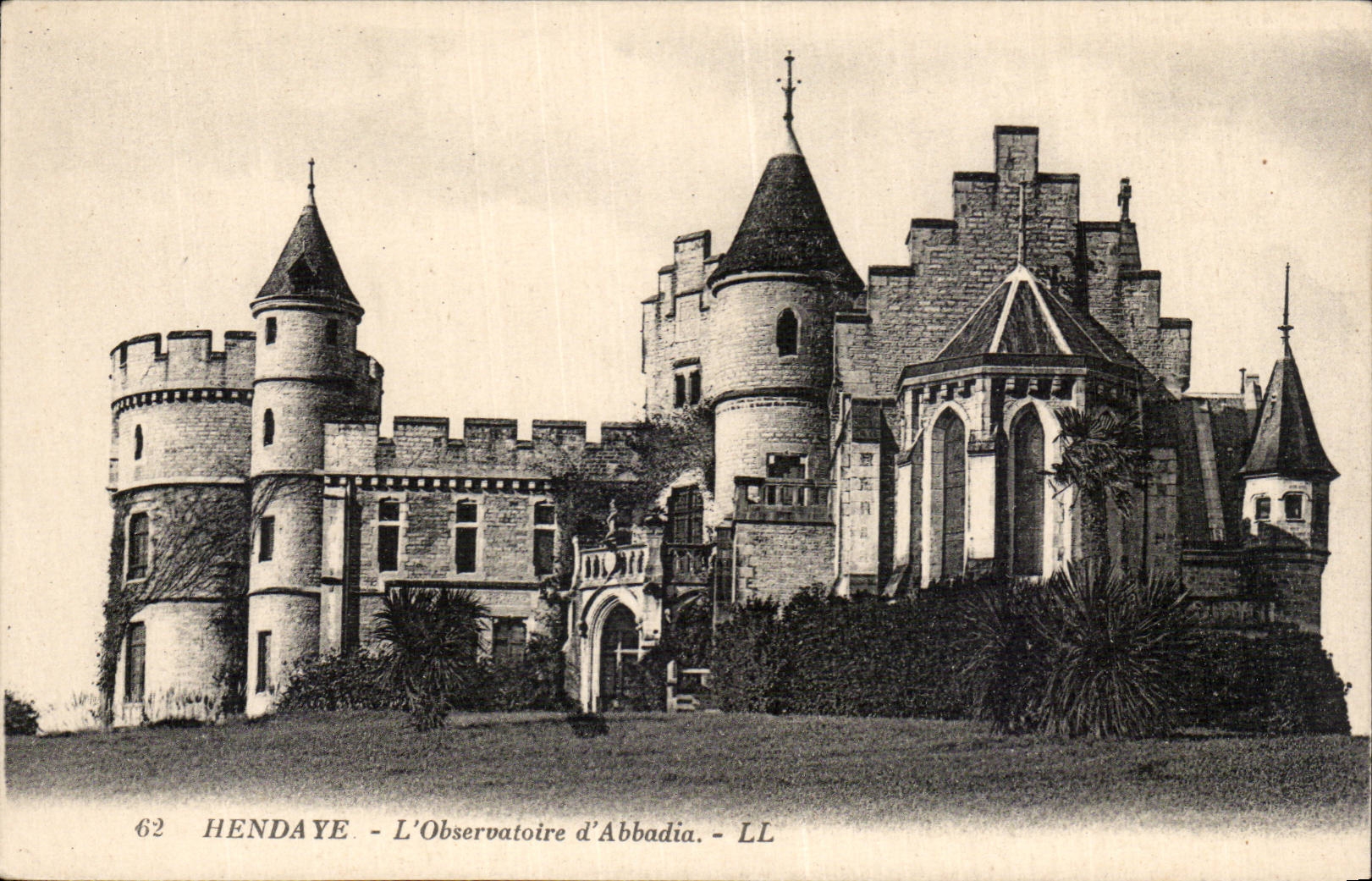 CPA Hendaye the observatory of abbadia