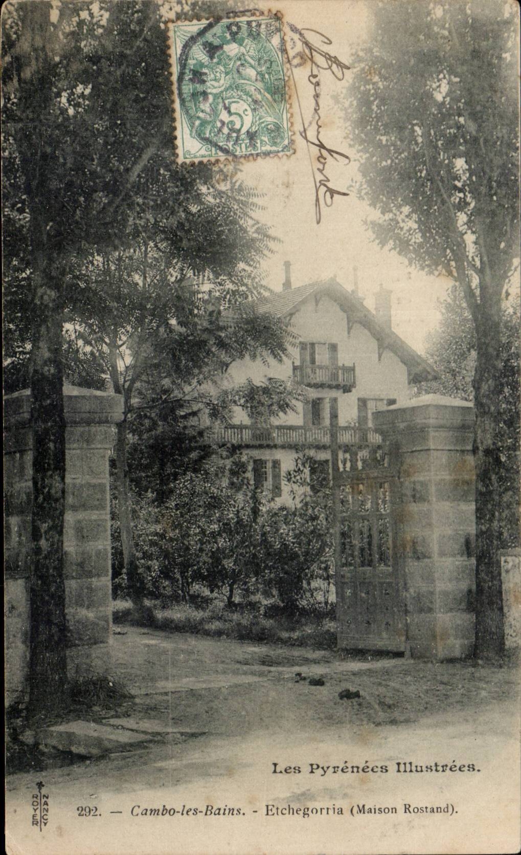 CPA Cambo les Bains Etchegorria (house rostand)