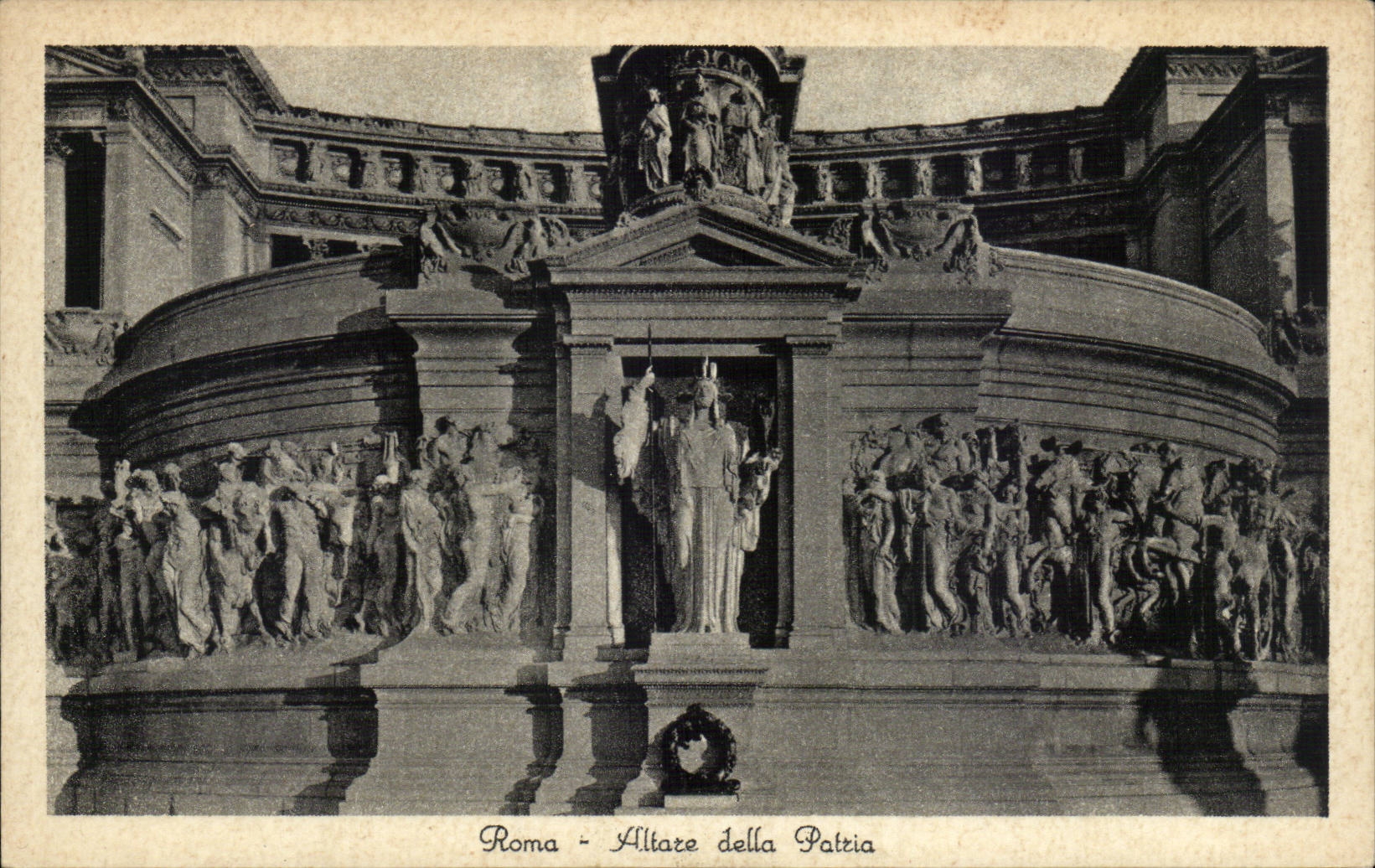 CPA Italy Italia Roma Altare della Palzia