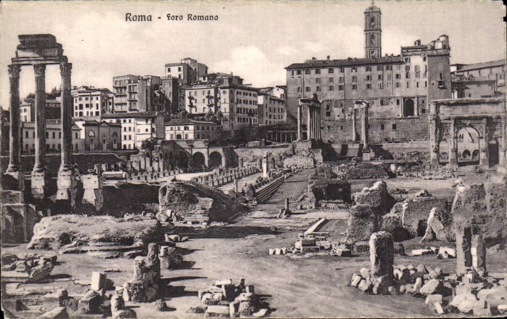 CPA Italy Italia Roma Foro Romano