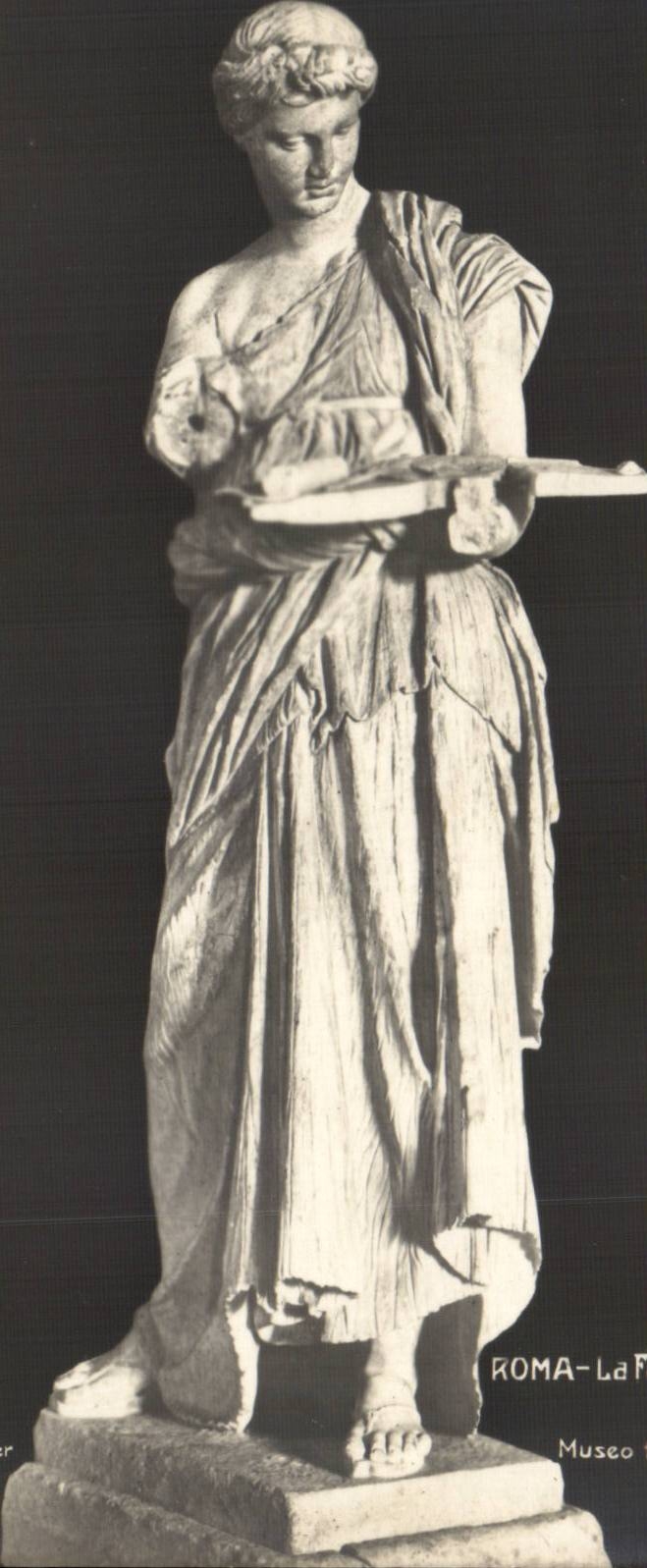 CPA Italy Italia Roma Fanciulla d' Anzio