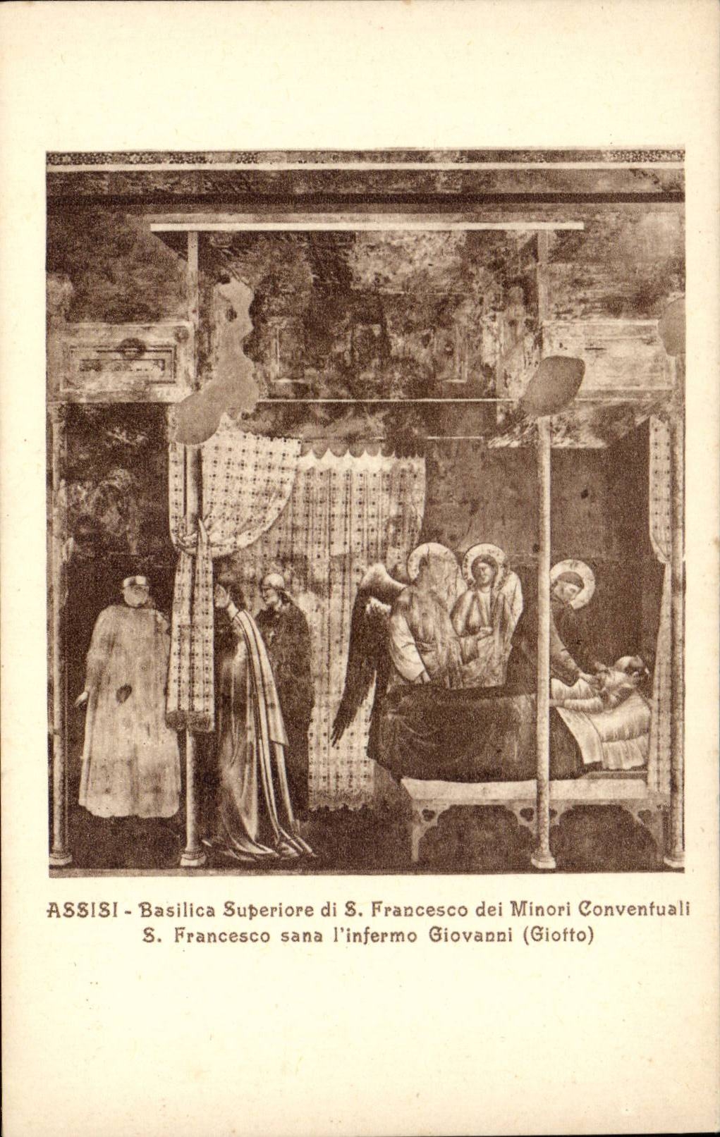 CPA Italien Italien Assisi Basilika superiore di S Francesco dei Minori Conventuali