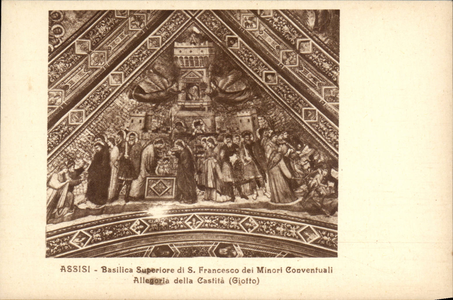 CPA Italien Italien Assisi Basilika superiore di S Francesco dei Minori Conventuali