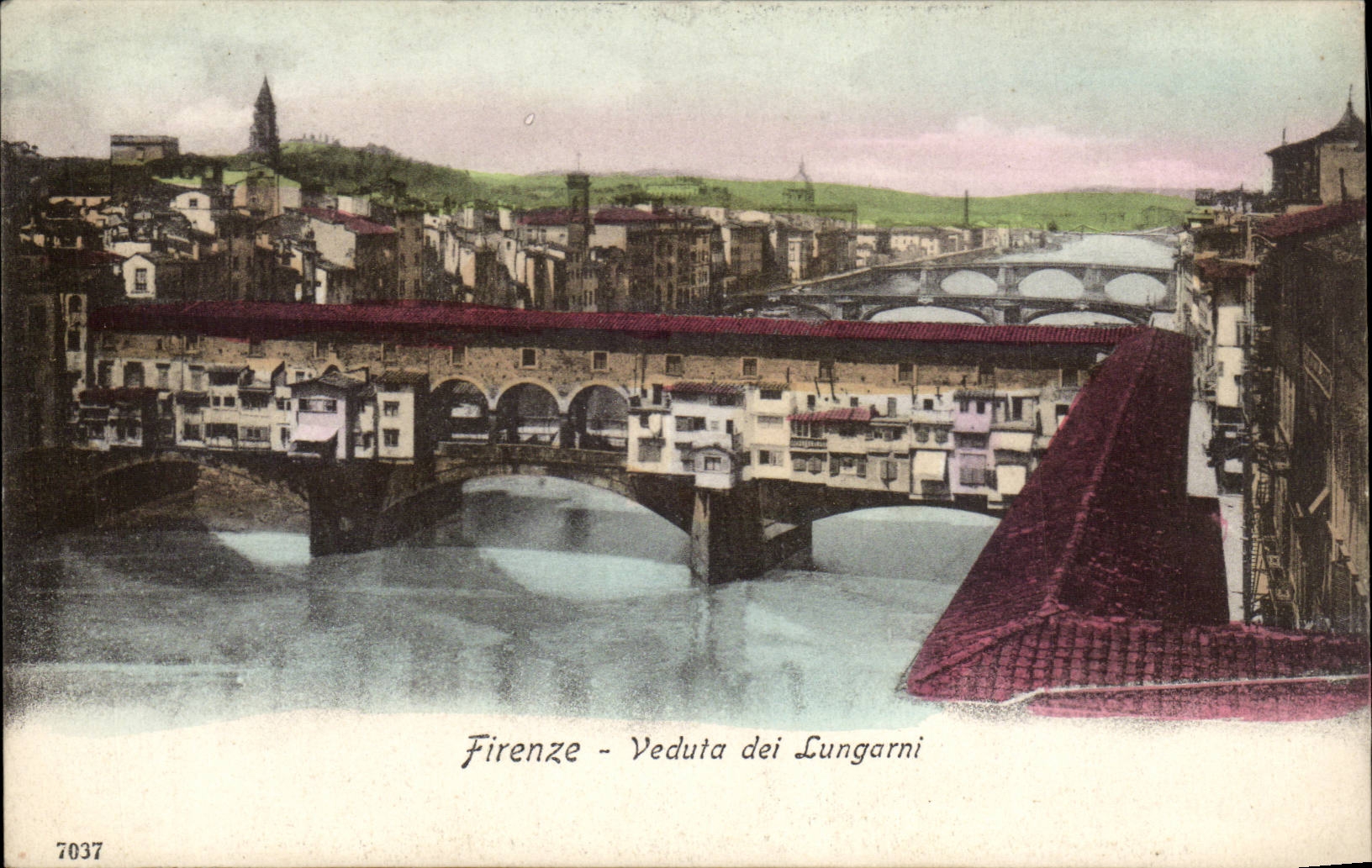 CPA Italien Italien Firenze Veduta dei Lungarni