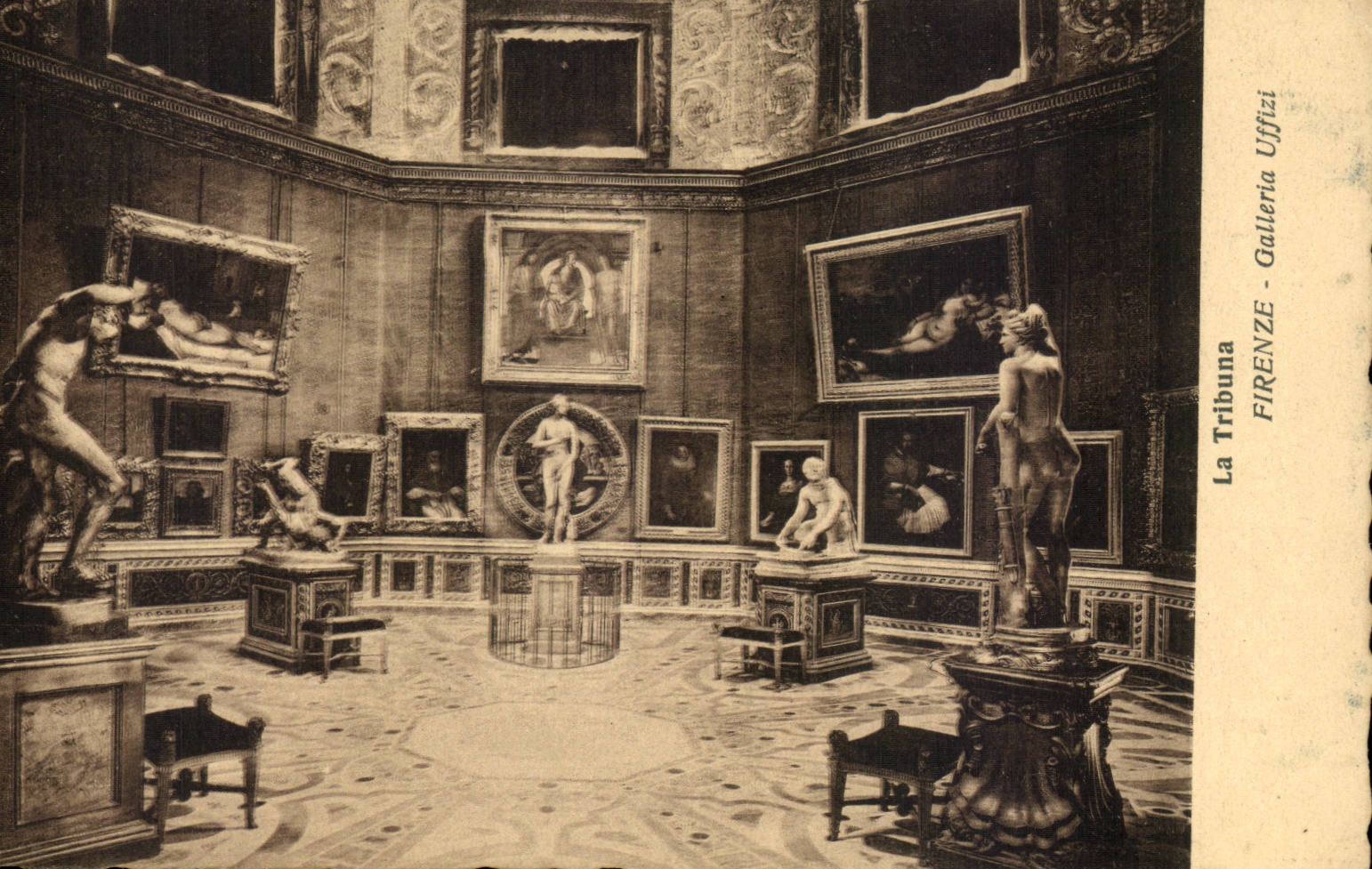 CPA Italien Italien Tribuna Firenze Galleria Uffizi