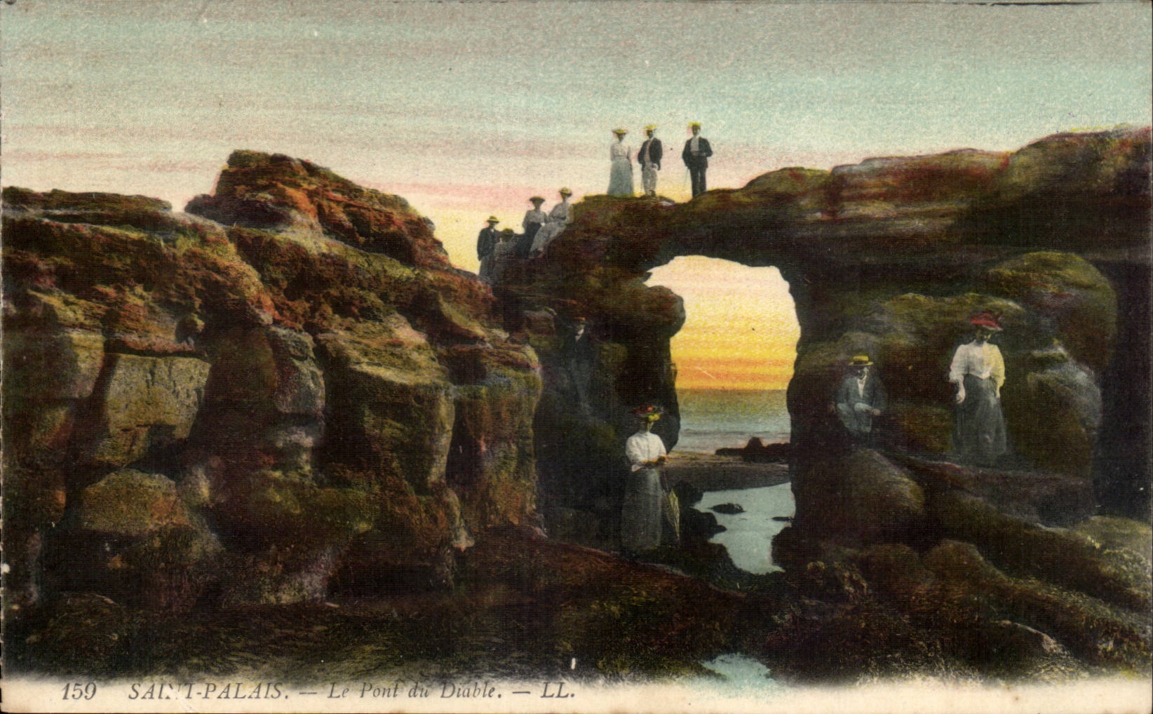 CPA Saint Palate the bridge of the devil