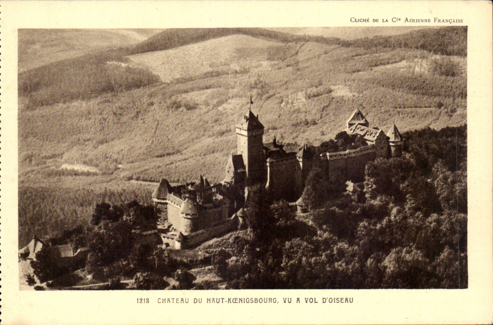 CPA High Koenigsbourg Castle