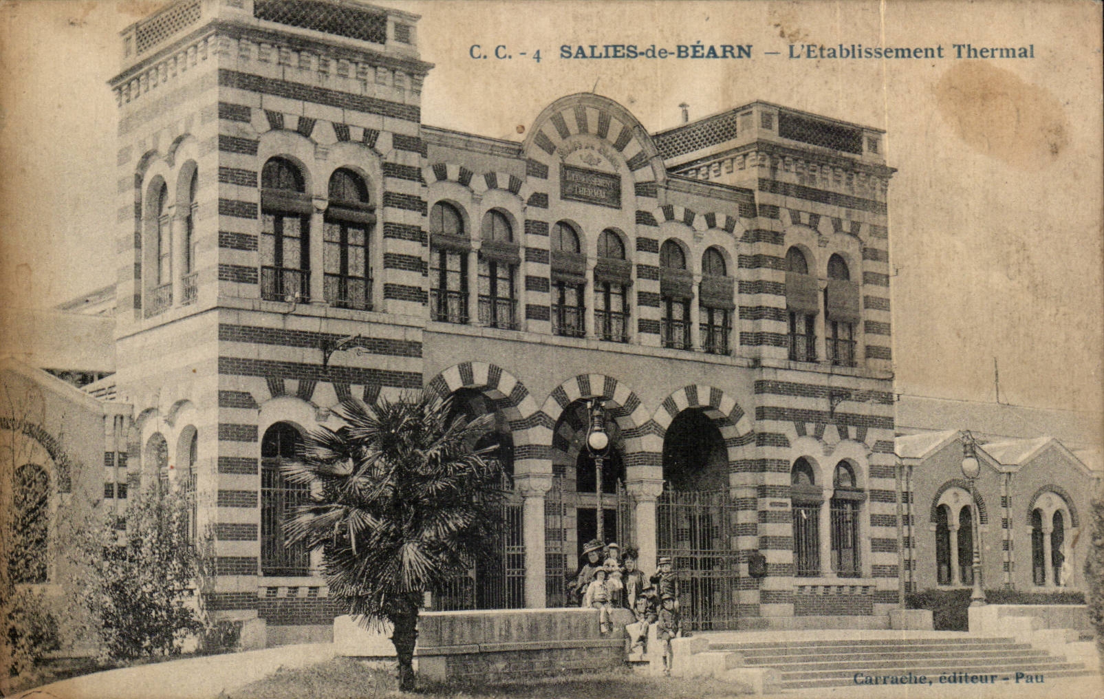 Dirtied CPA of Bearn hydropathic establishment