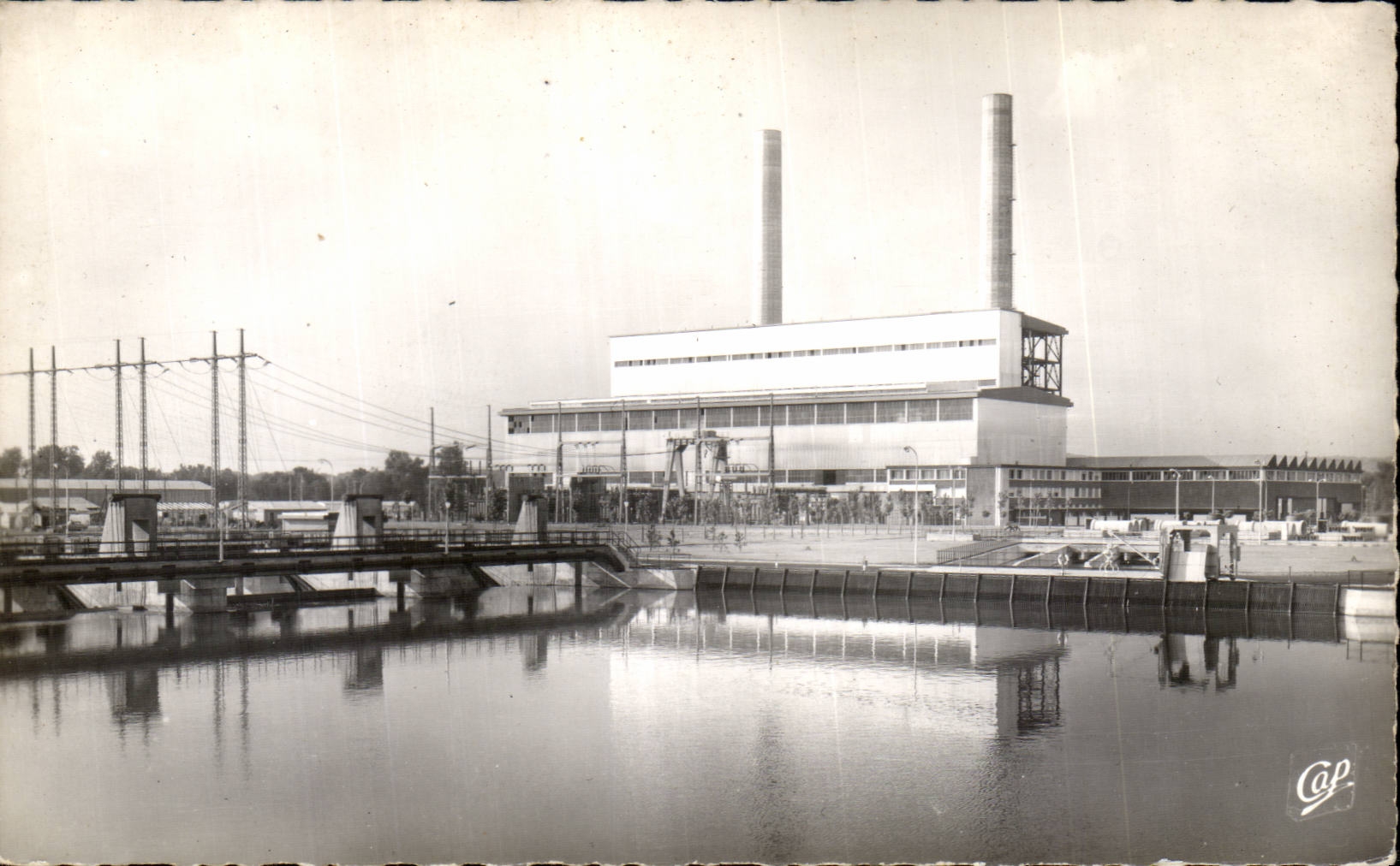 CPSM electricite de France Thermo plant of Artix