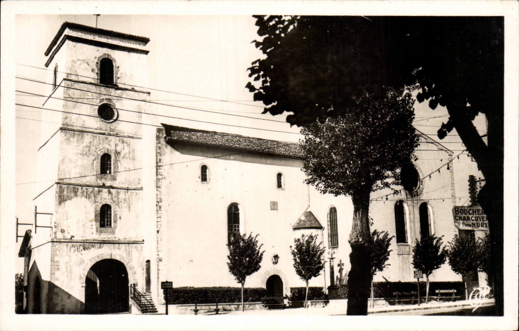 CPSM Hendaye City the church