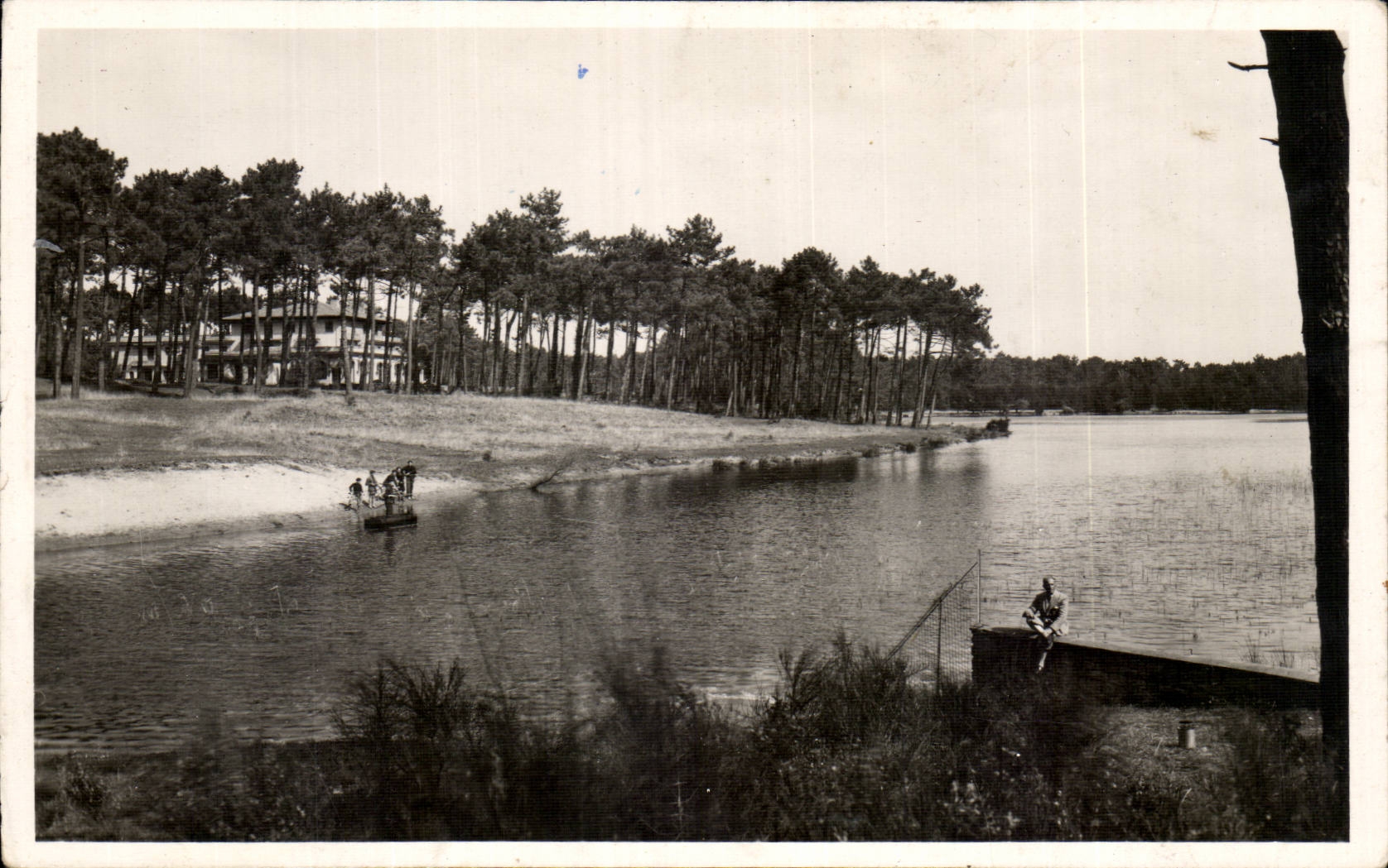 CPSM Rebated joint the Lake Ciberta